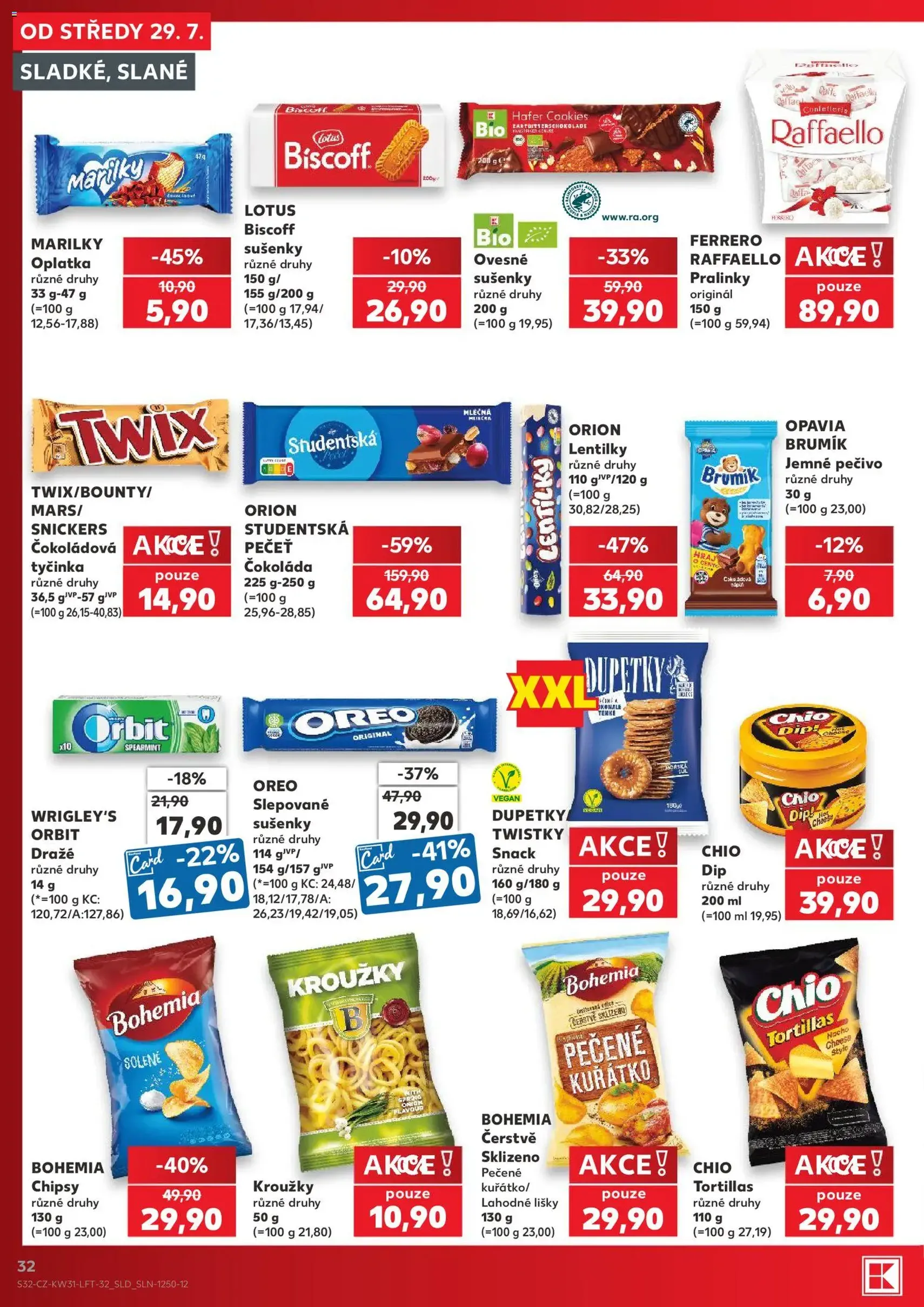 Kaufland leták - platný leták od 29.07.2026 strana 32 z 54