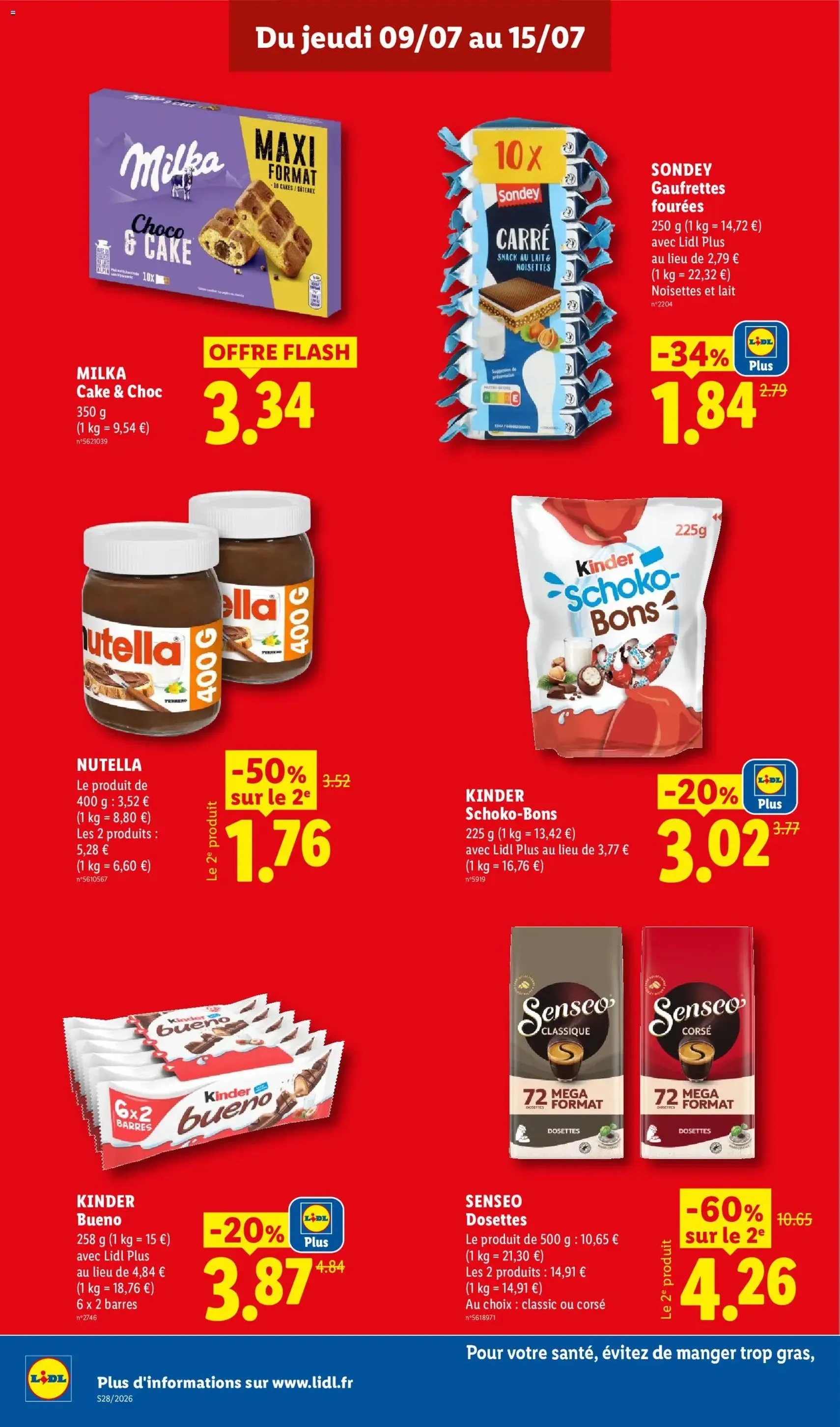 LIDL catalogue - brochure valable à partir du 09/07/2026, page 14 sur 68