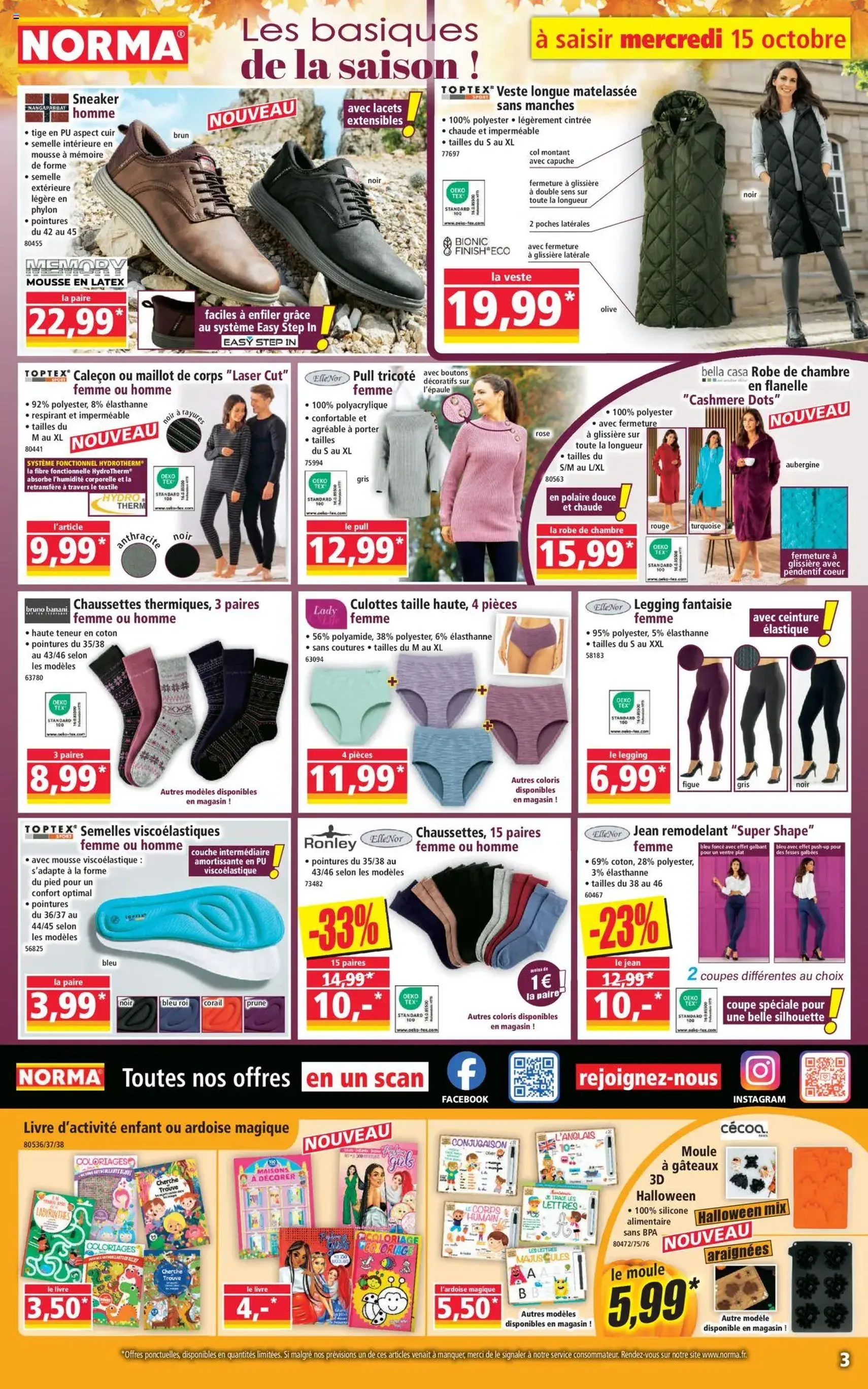 Norma catalogue - brochure valable à partir du 15/10/2025, page 3 sur 14 Norma catalogue - brochure valable à partir du 15/10/2025, page 3 sur 14