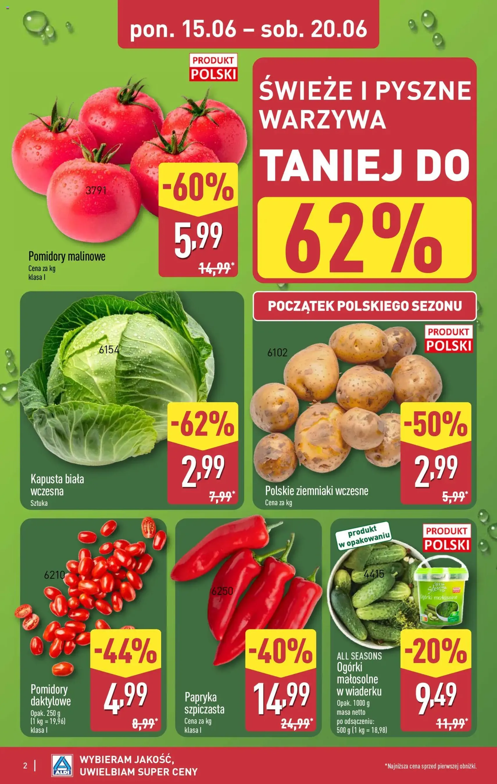 Aldi gazetka - ważny gazetka od 15.06.2026 strona 2 z 40
