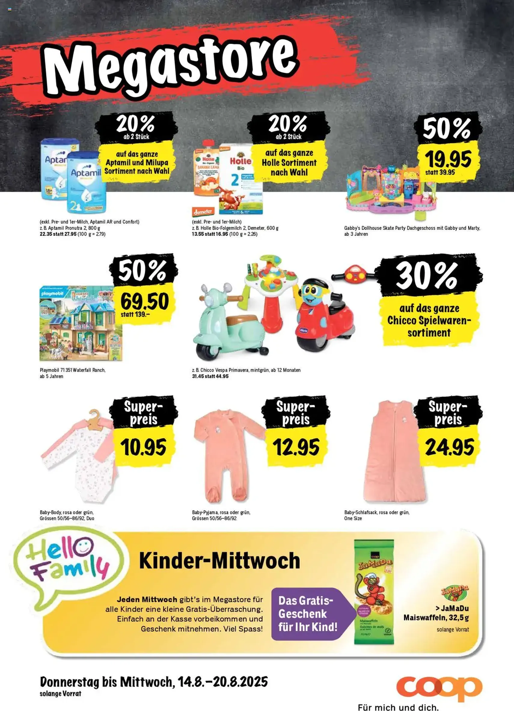 Coop Aktionen - Gültiger Prospekt ab 14.08.2025, Seite 28 von insgesamt 28 Coop Aktionen - Gültiger Prospekt ab 14.08.2025, Seite 28 von insgesamt 28