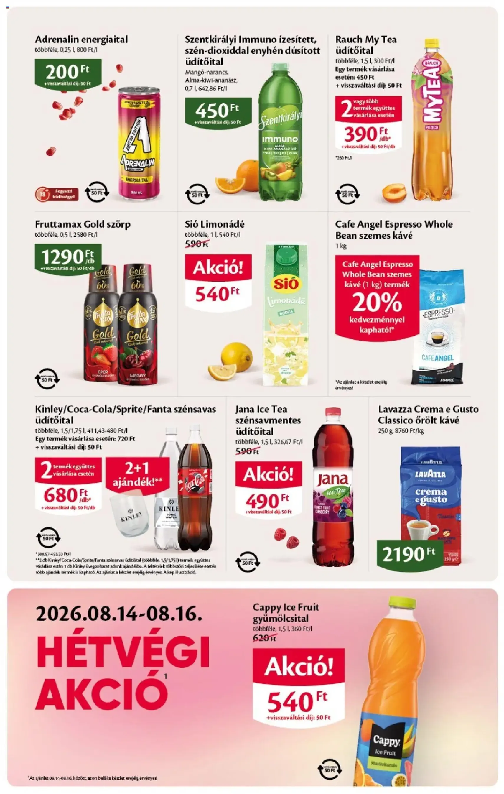 EcoFamily Akciós újság - 2026.08.04. érvényes szórólap 9 oldal 20 oldalból