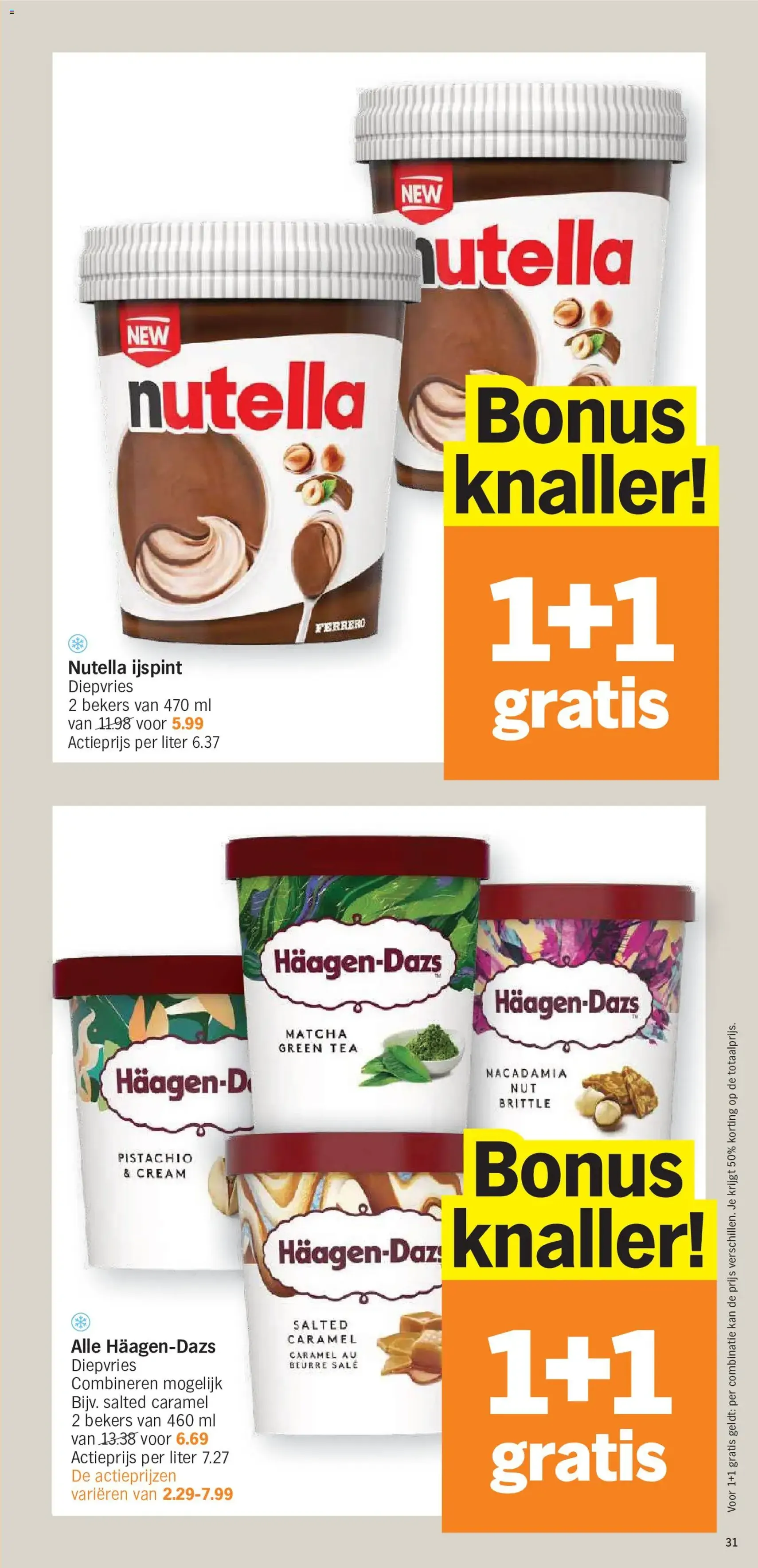 Albert Heijn Folder week / de la semaine 23 - geldige folder vanaf 01/06/2026 pagina 31 van 34