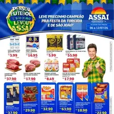 Assaí Atacadista ofertas - pré-visualização do folheto, válido a partir de 06/07/2026