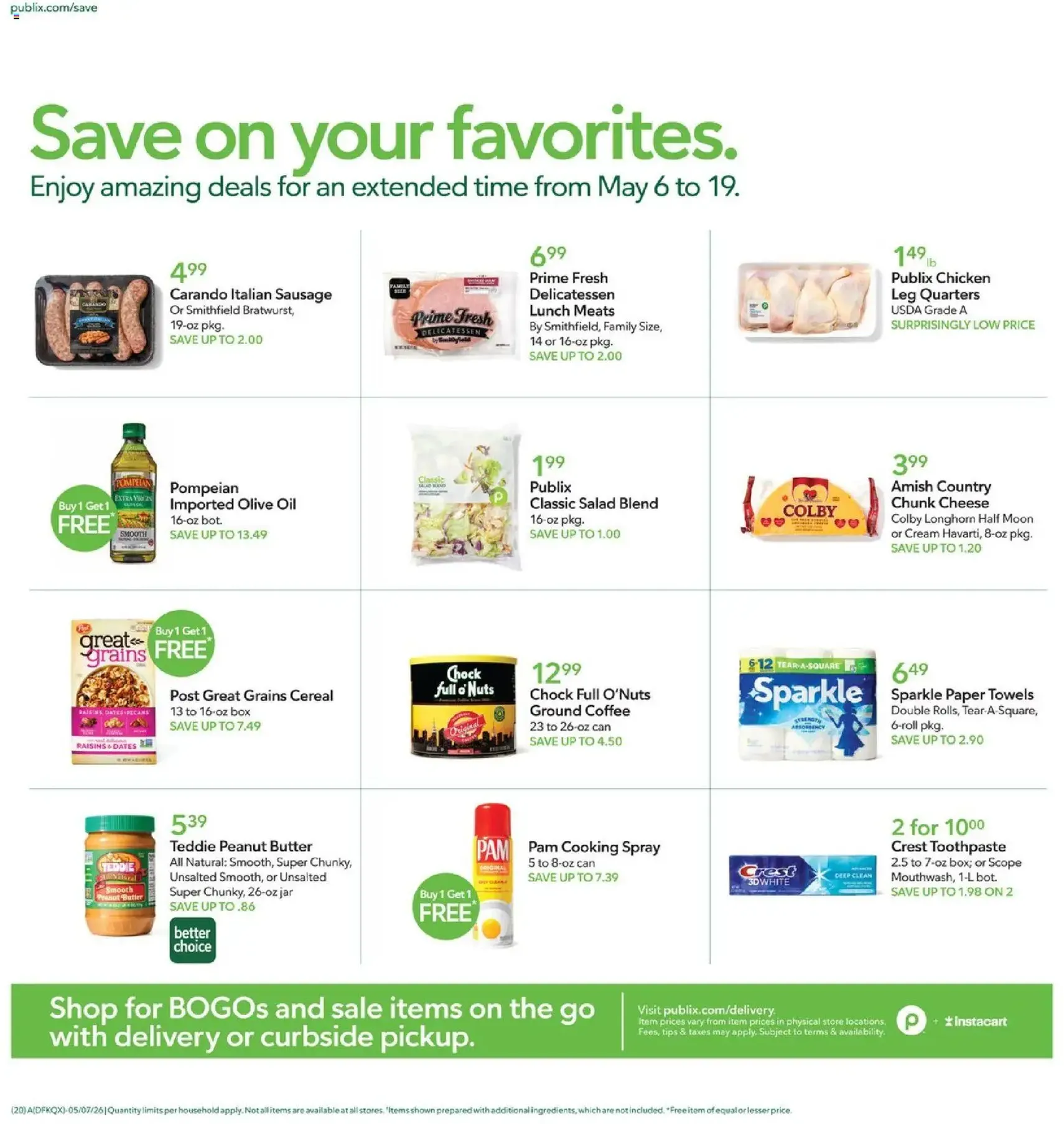 Publix Weekly Ad - valid flyer from 05/06/2026, page 20 of 20