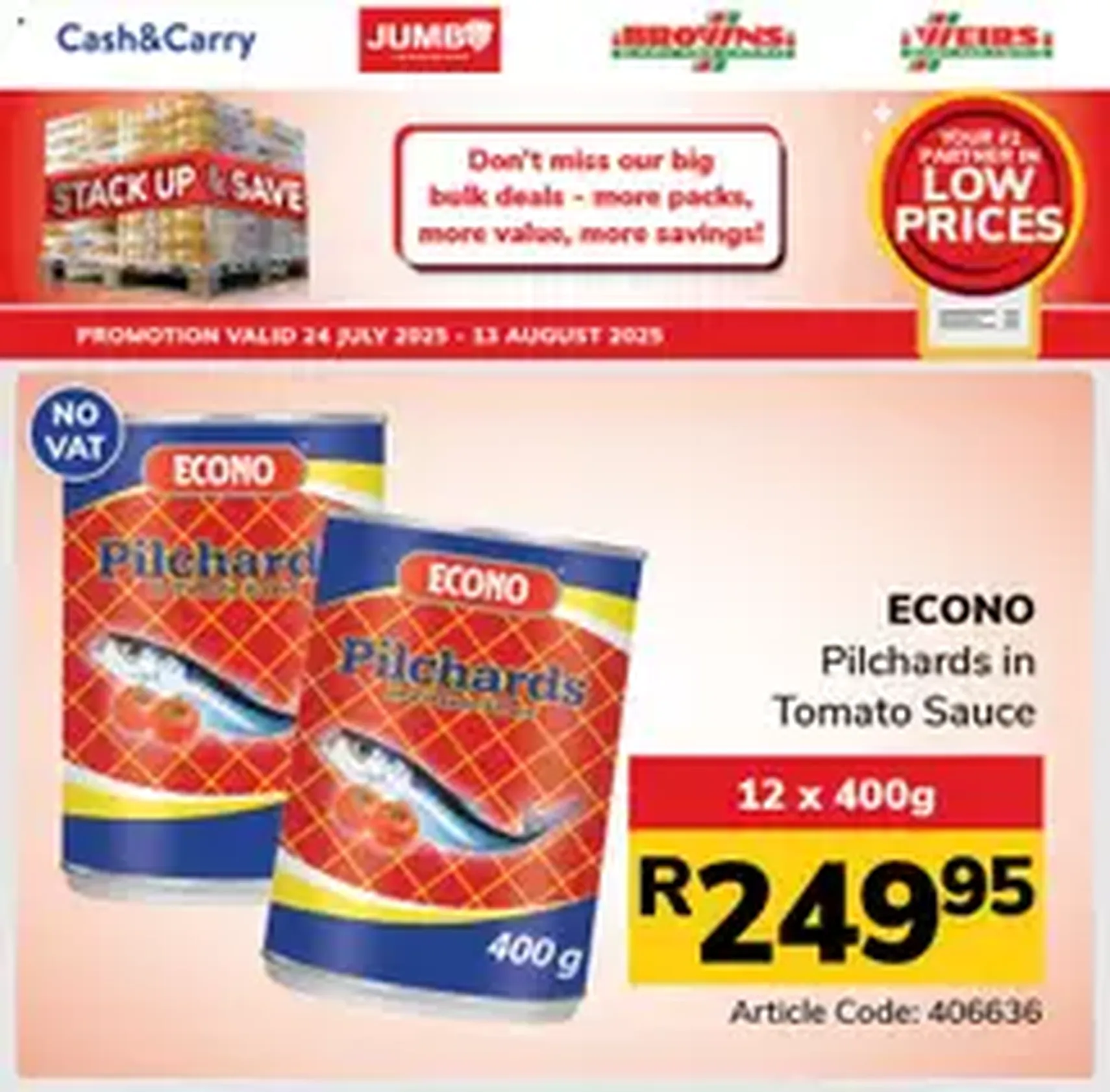 Jumbo Specials - valid flyer from 24/07/2025, page 1 of 1
