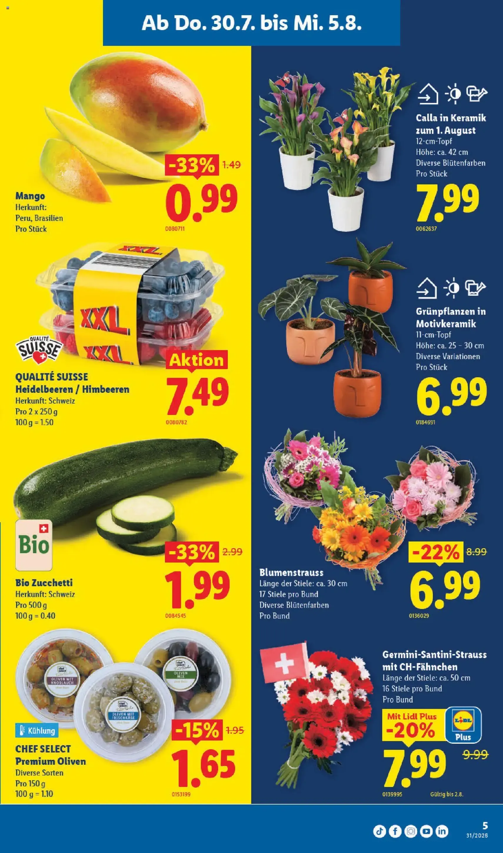 Lidl aktionen - Gültiger Prospekt ab 30.07.2026, Seite 5 von insgesamt 34