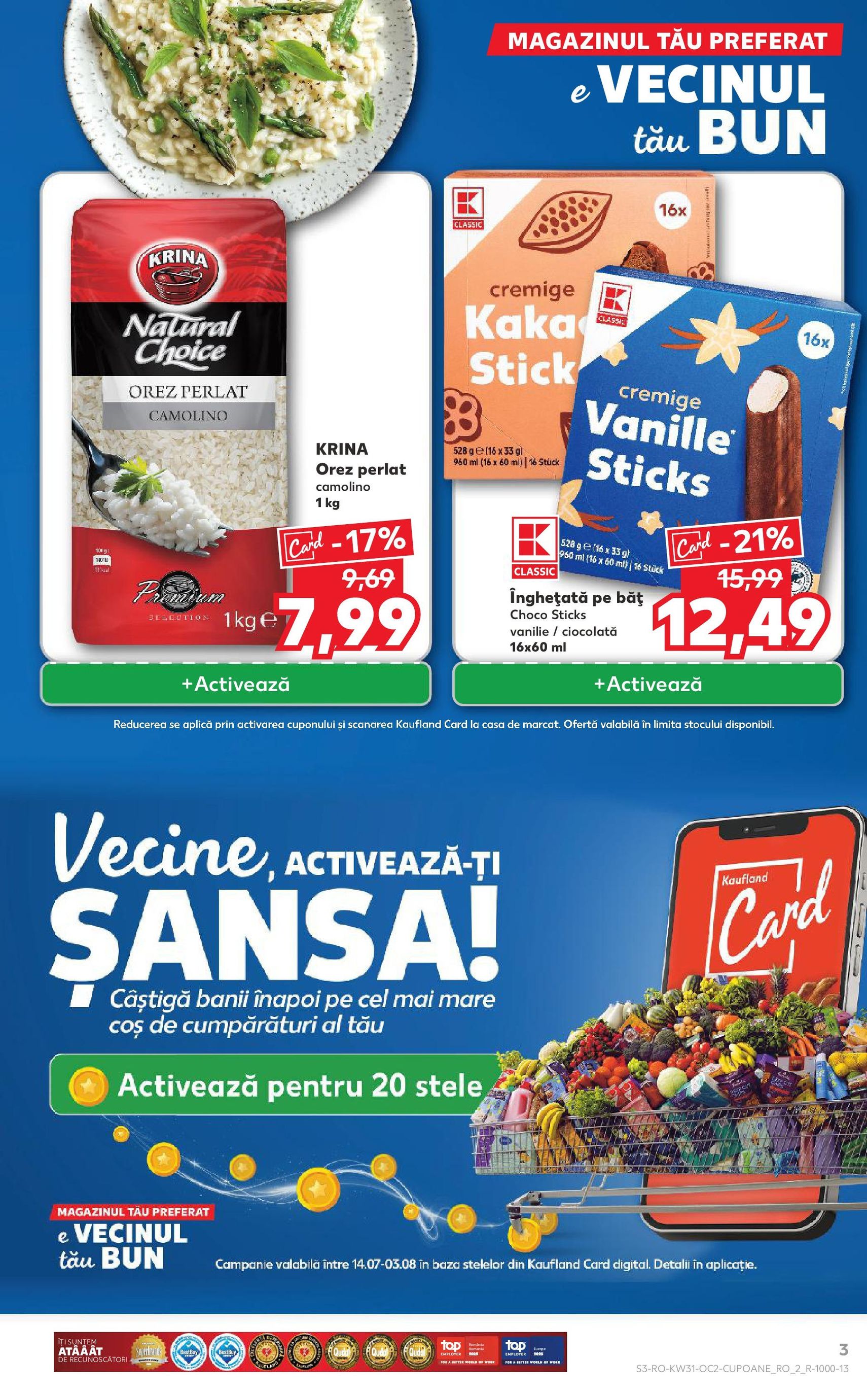 Catalog Kaufland - București - cataloage valabile începând cu 30.07.2025 pagina 3 din 68 Catalog Kaufland - București - cataloage valabile începând cu 30.07.2025 pagina 3 din 68