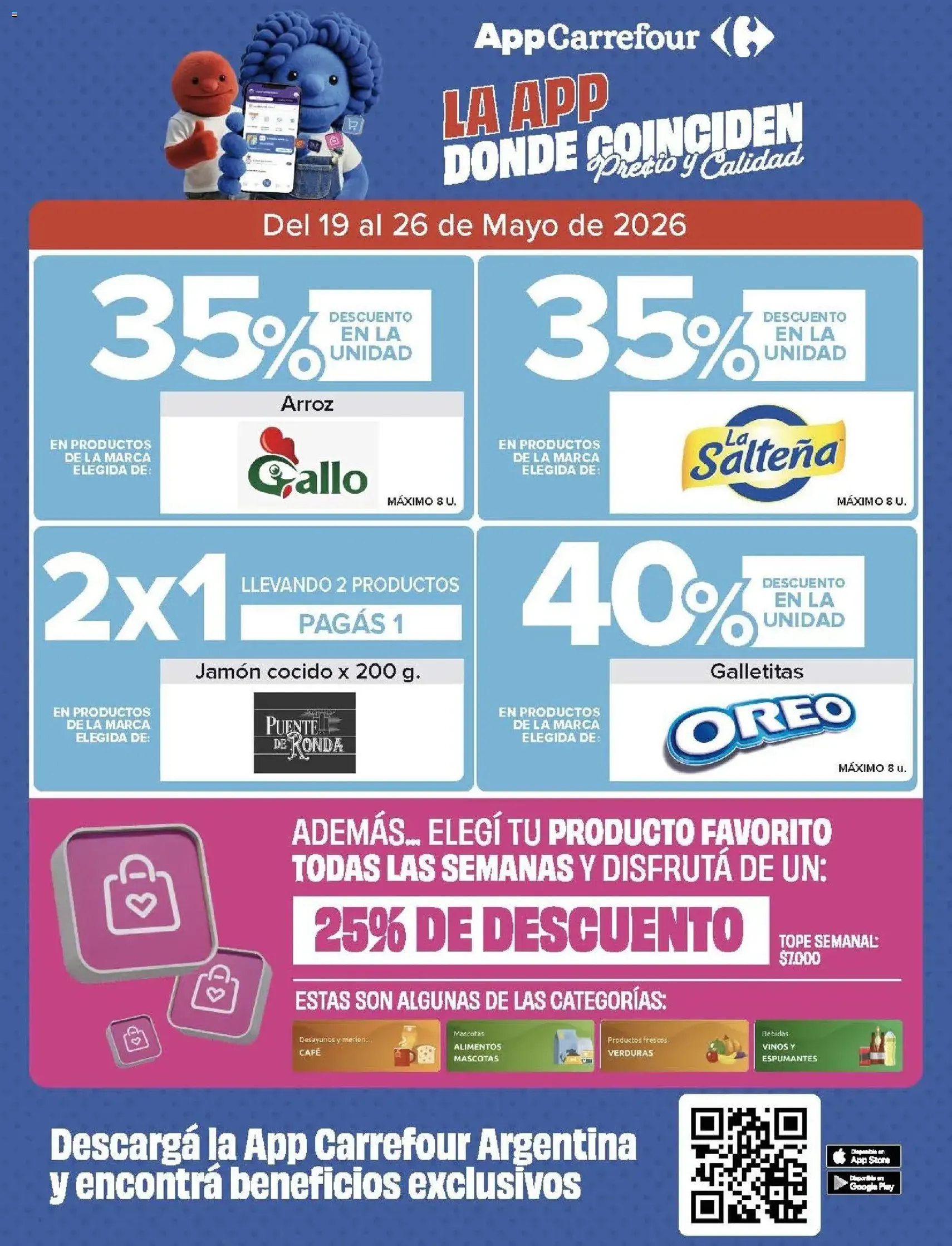 Carrefour Market - AHORRO FIN DE MES - folleto válido desde 19/05/2026 página 2 de 20