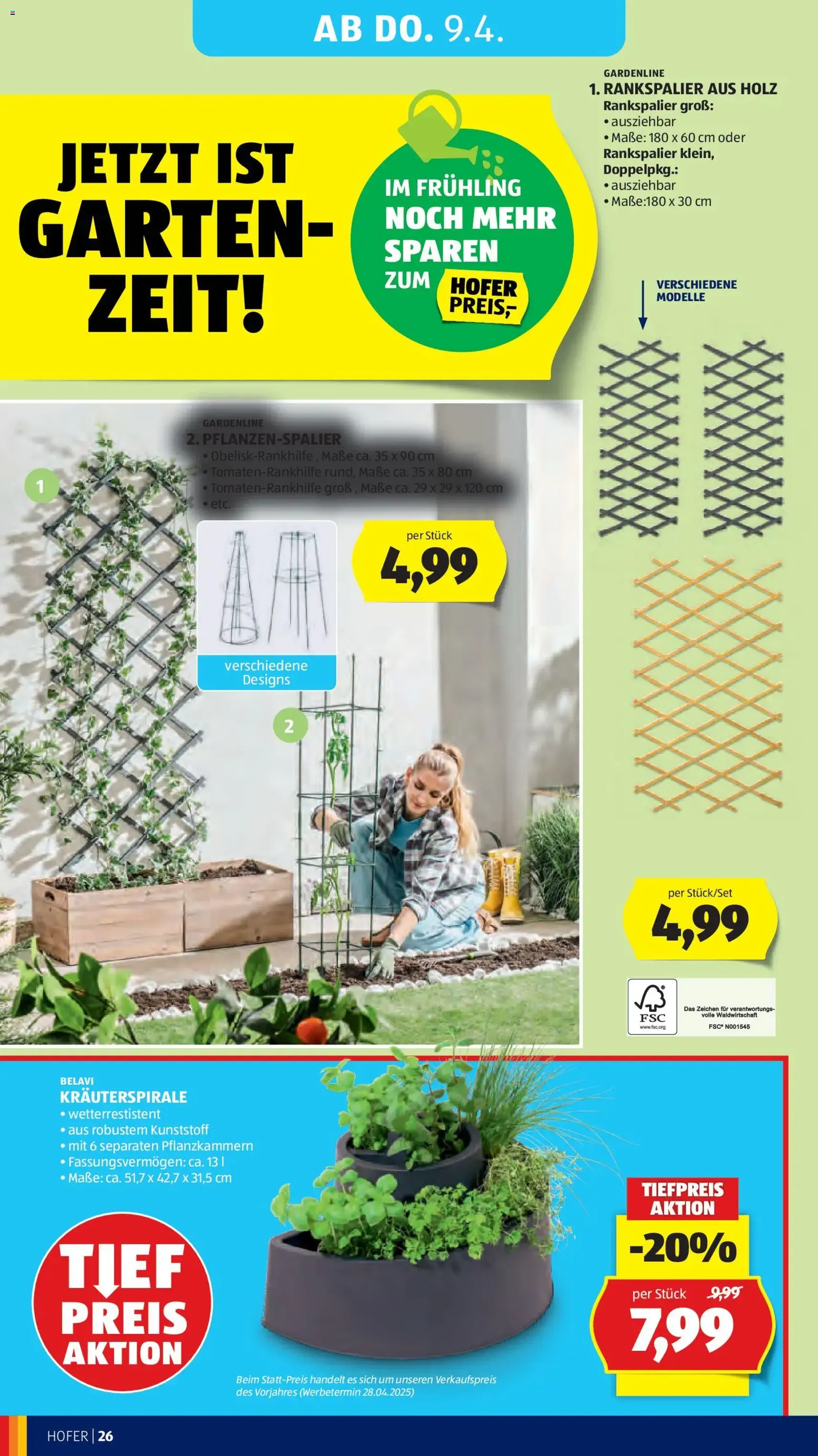 Hofer Flugblatt - Gültiger Prospekt ab 01.04.2026, Seite 30 von insgesamt 41