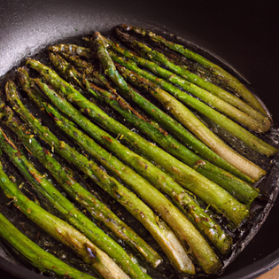 Recipe preview Yummy Lemon-Butter Grilled Asparagus