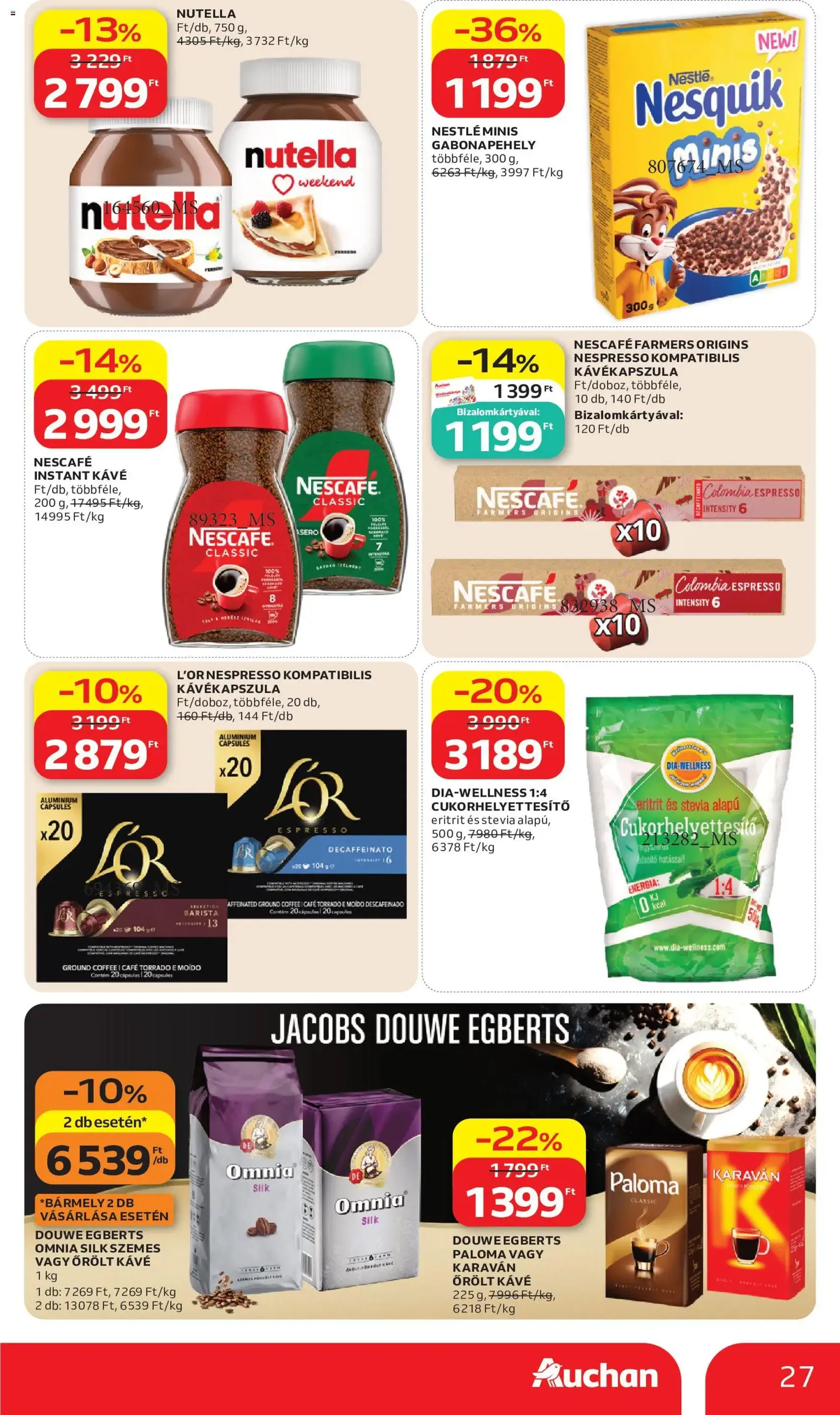 Auchan akciós újság - 2026.06.11. érvényes szórólap 27 oldal 46 oldalból