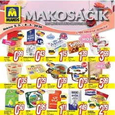 Makos leták - náhľad letáku platný od 02.03.2026
