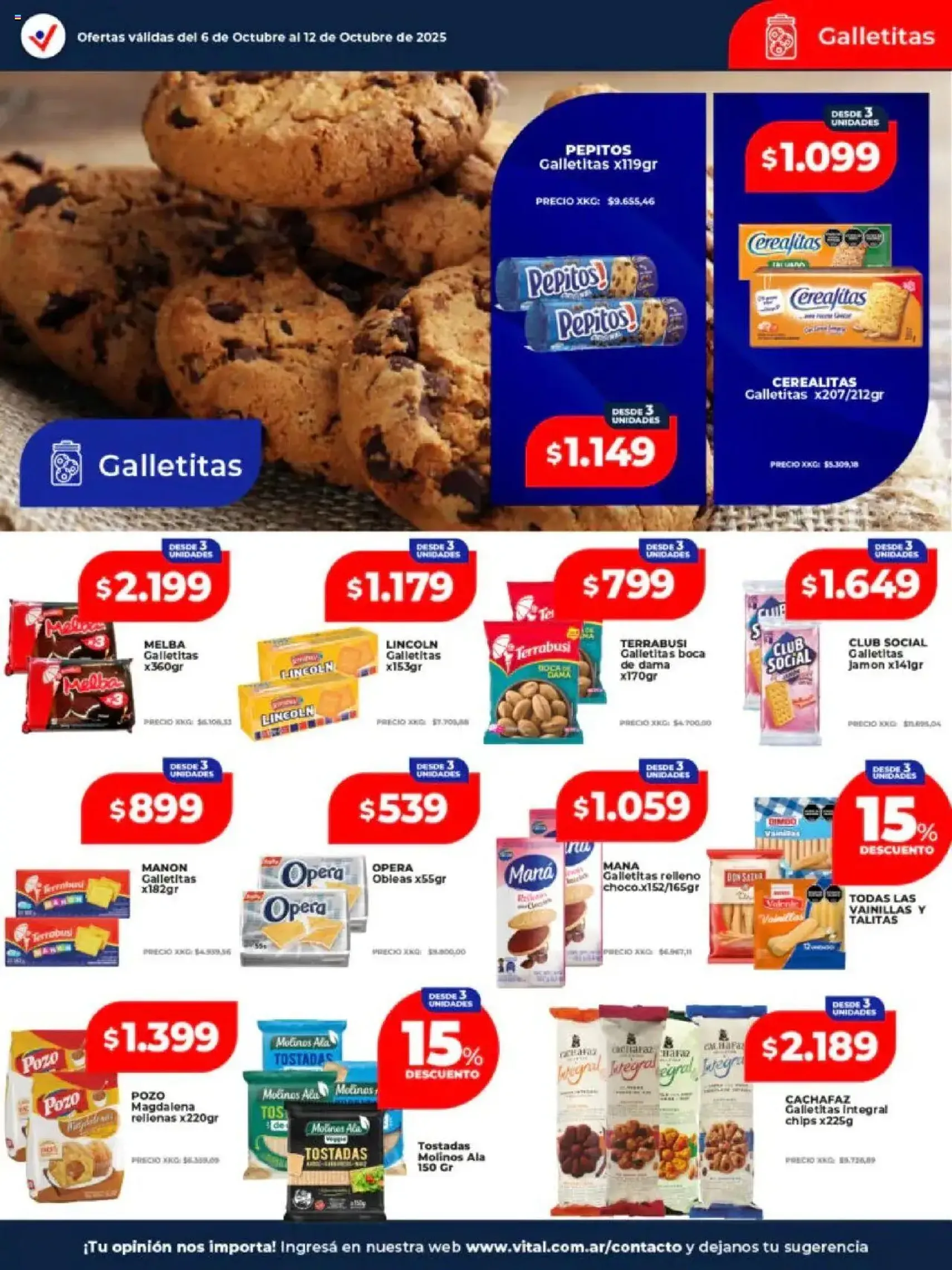 Vital - Ofertas - folleto válido desde 06/10/2025 página 19 de 23 Vital - Ofertas - folleto válido desde 06/10/2025 página 19 de 23