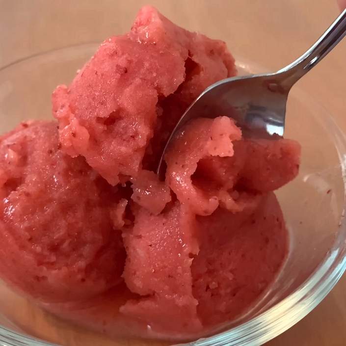 Ricetta sorbetto alle fragole