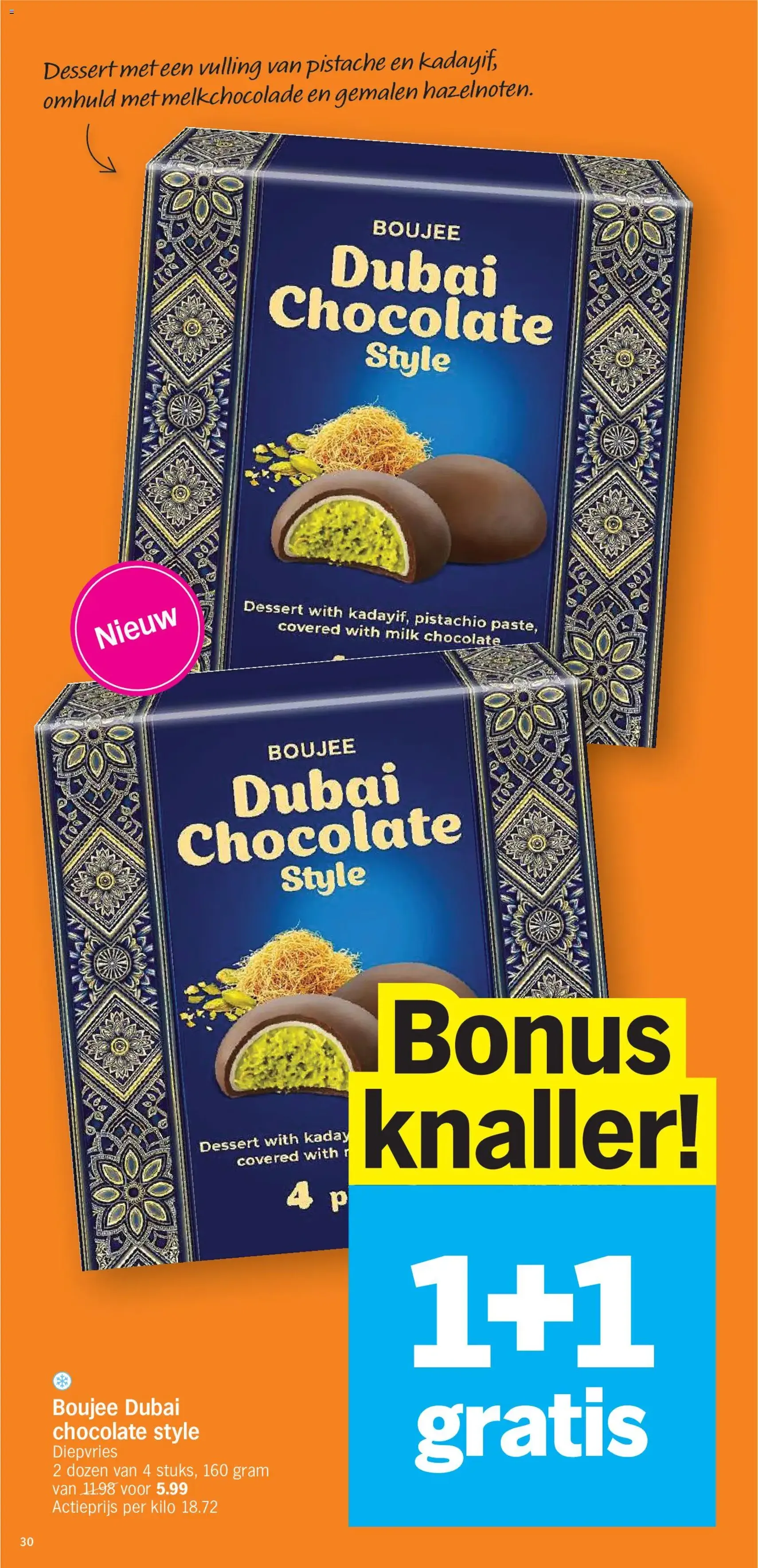 Albert Heijn Folder week / de la semaine 23 - geldige folder vanaf 01/06/2026 pagina 30 van 34