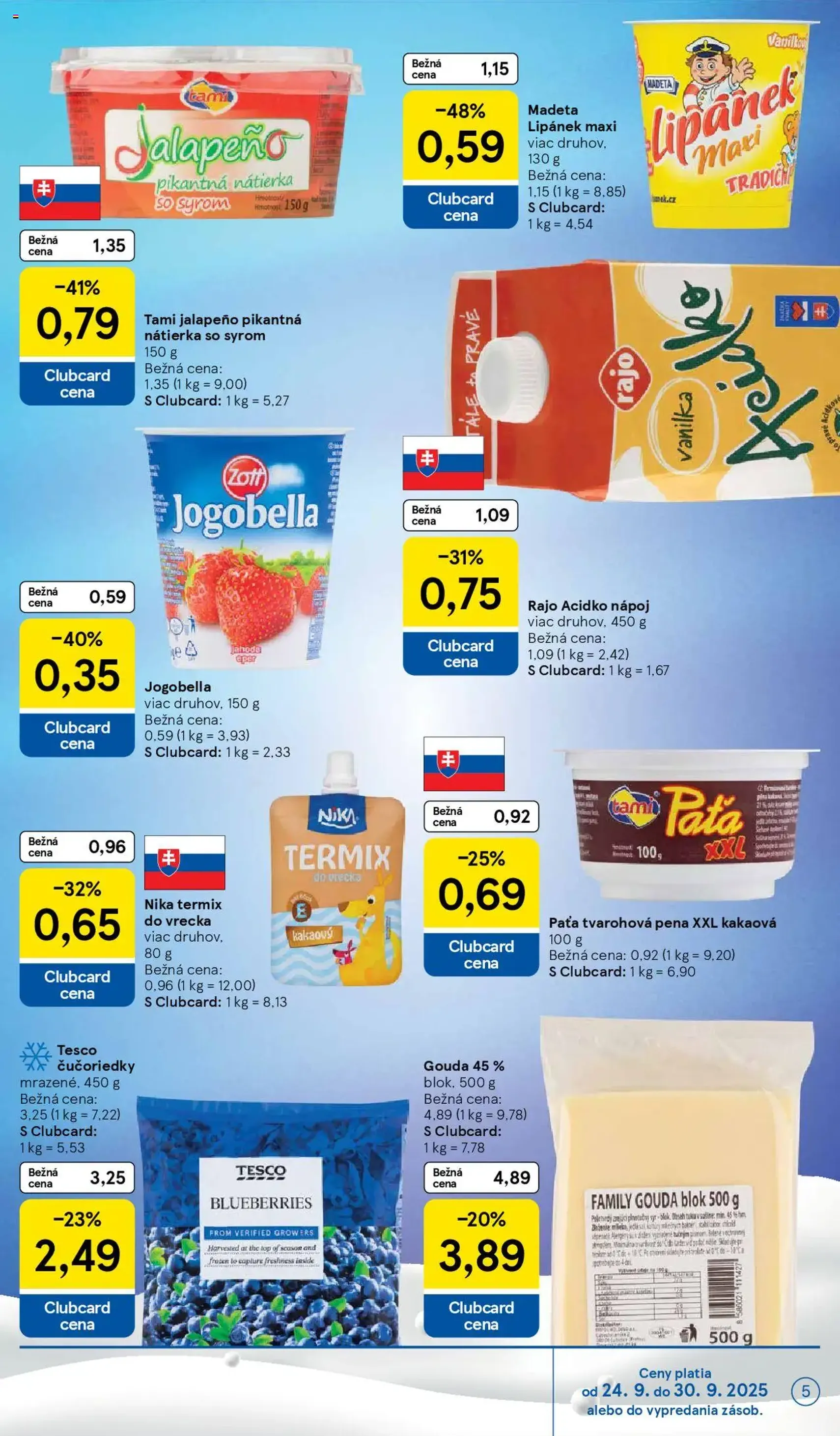 Tesco Hypermarket - leták - platný leták od 24.09.2025 strana 5 z 35