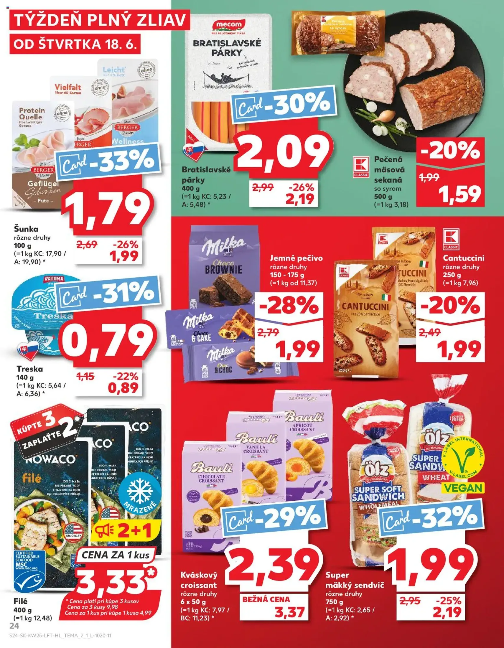 Kaufland SK akciós újság - 2026.06.18. érvényes szórólap 24 oldal 84 oldalból