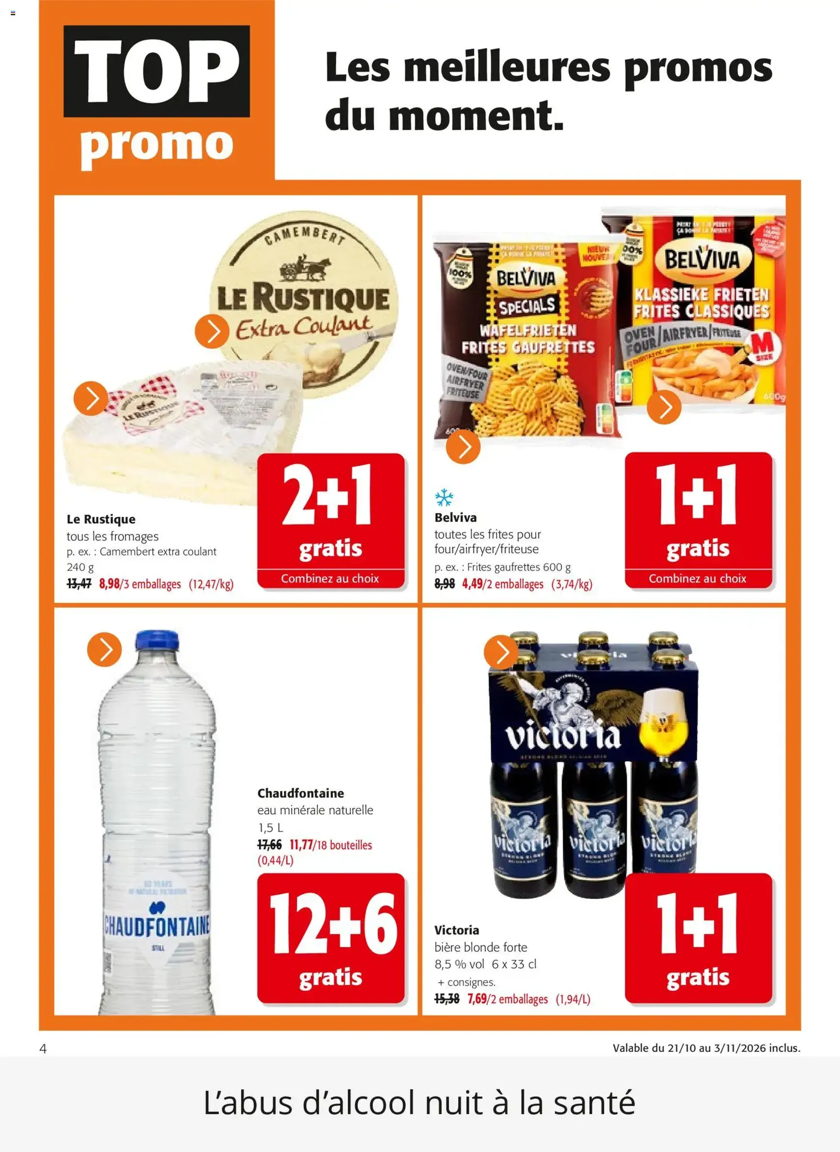 Colruyt catalogue - brochure valable à partir du 21/10/2026, page 4 sur 40