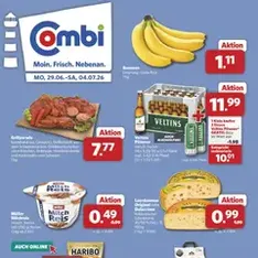 Combi Prospekt - Prospekt Vorschau gültig ab 29.06.2026
