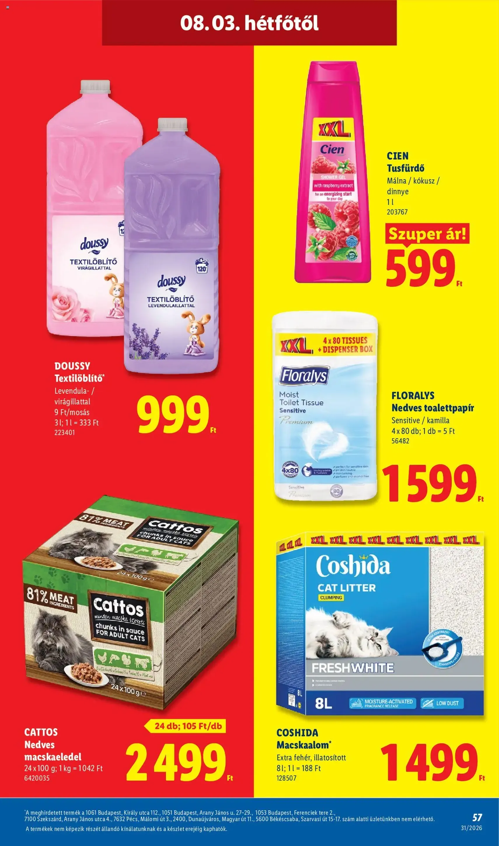 Lidl akciós újság - 2026.07.30. érvényes szórólap 57 oldal 58 oldalból