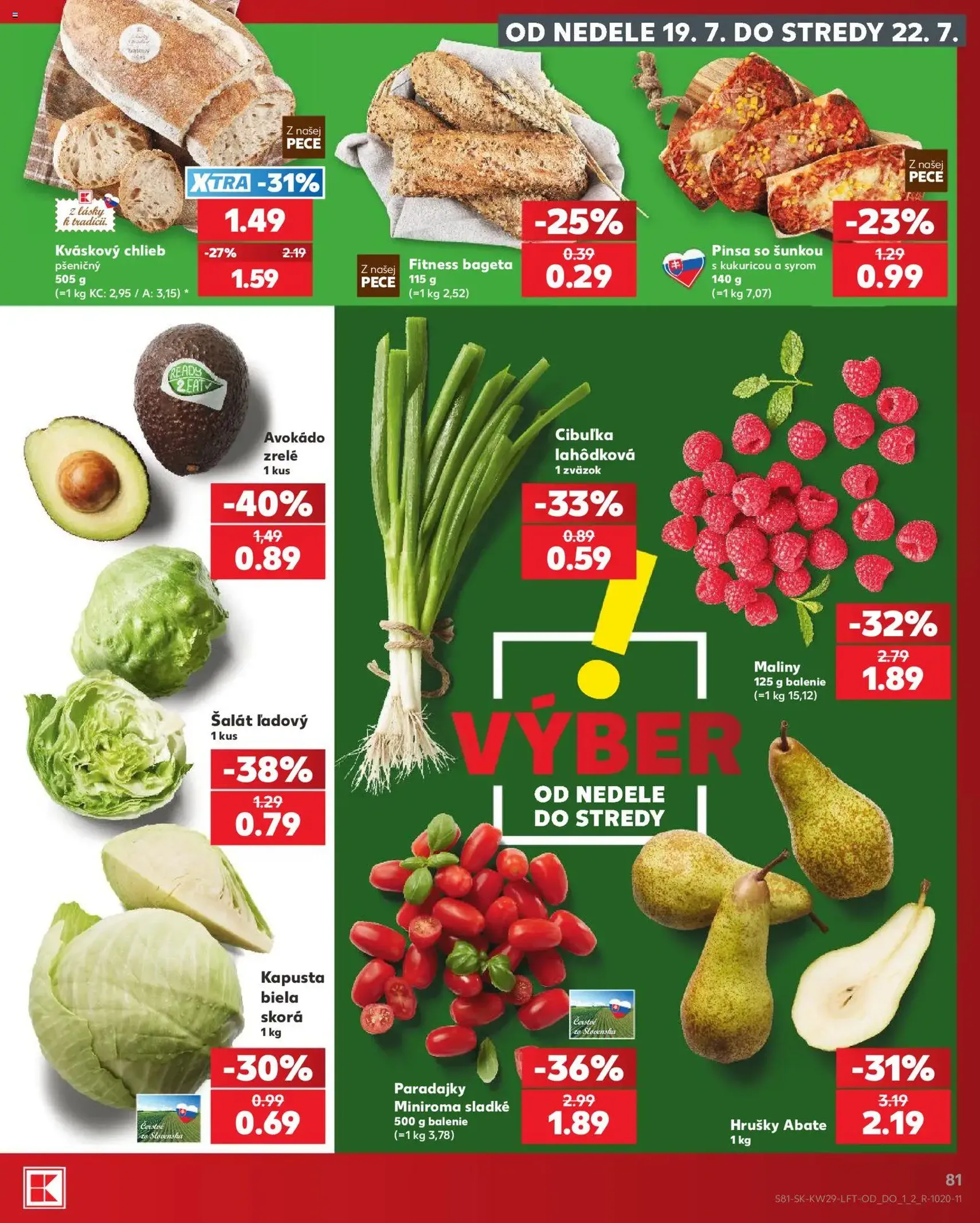 Kaufland leták - platný leták od 16.07.2026 strana 81 z 86