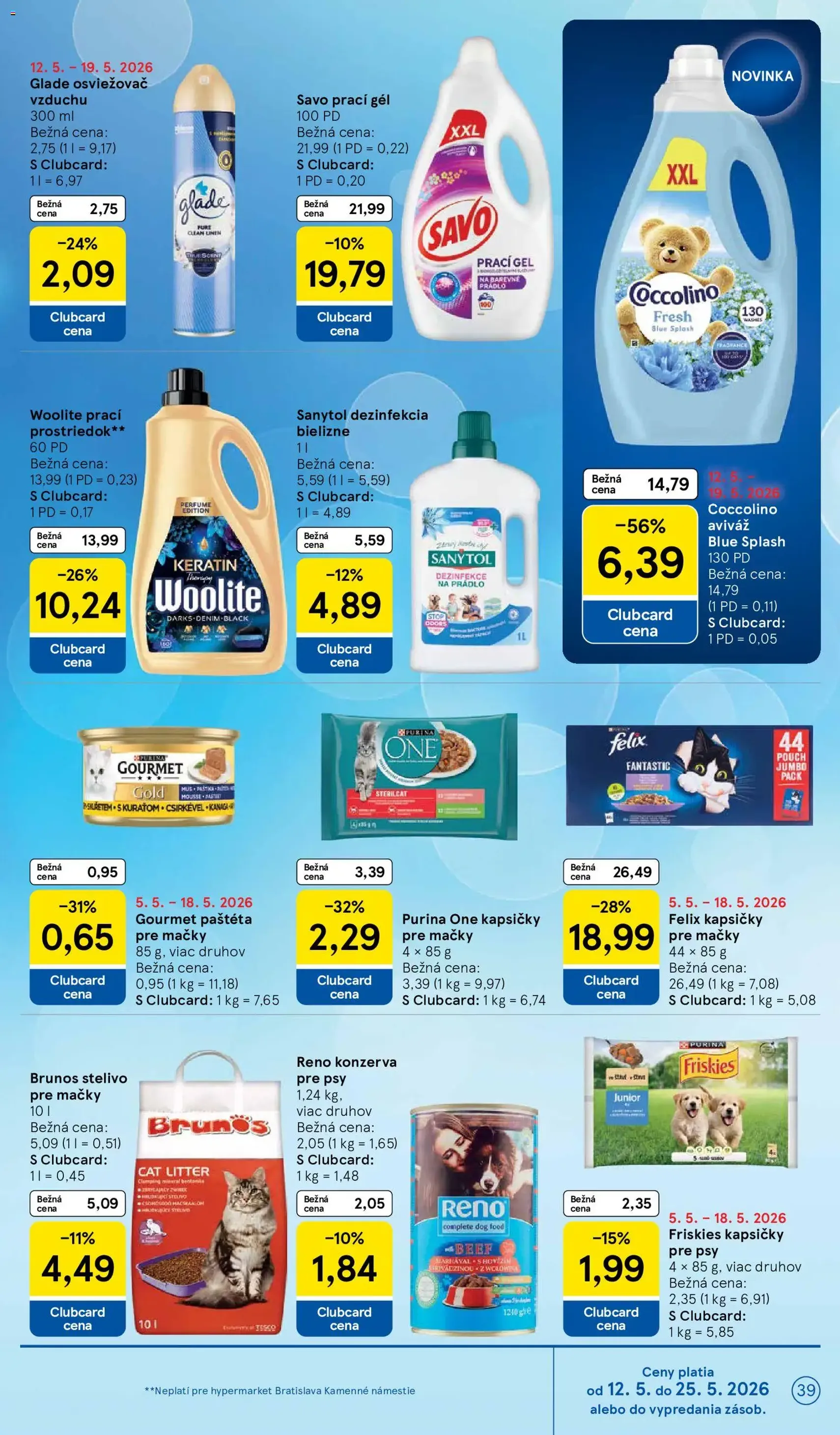 Tesco Hypermarket - leták - platný leták od 13.05.2026 strana 39 z 51