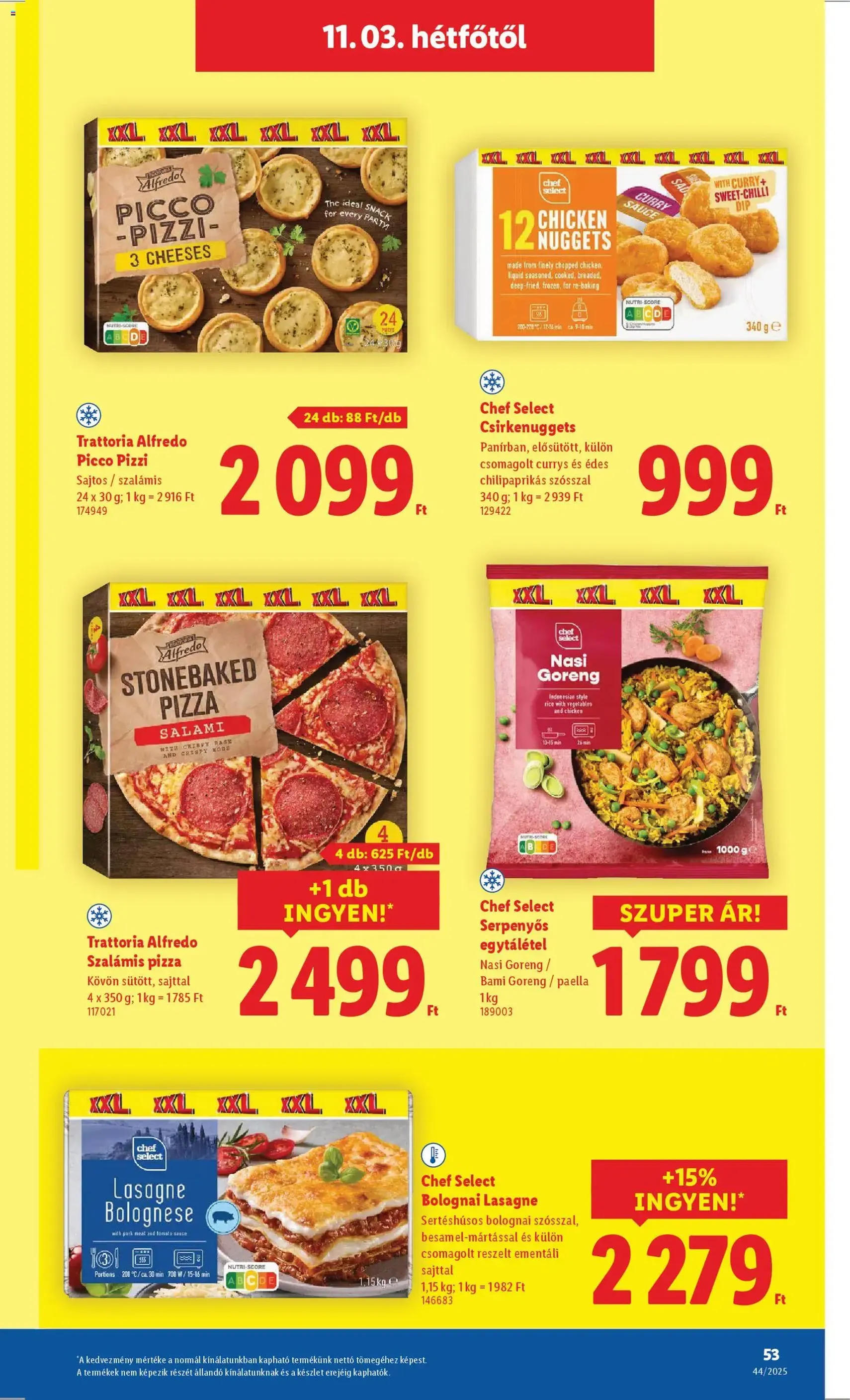 Lidl Akciós újság - 2025.10.30. érvényes szórólap 53 oldal 66 oldalból Lidl Akciós újság - 2025.10.30. érvényes szórólap 53 oldal 66 oldalból