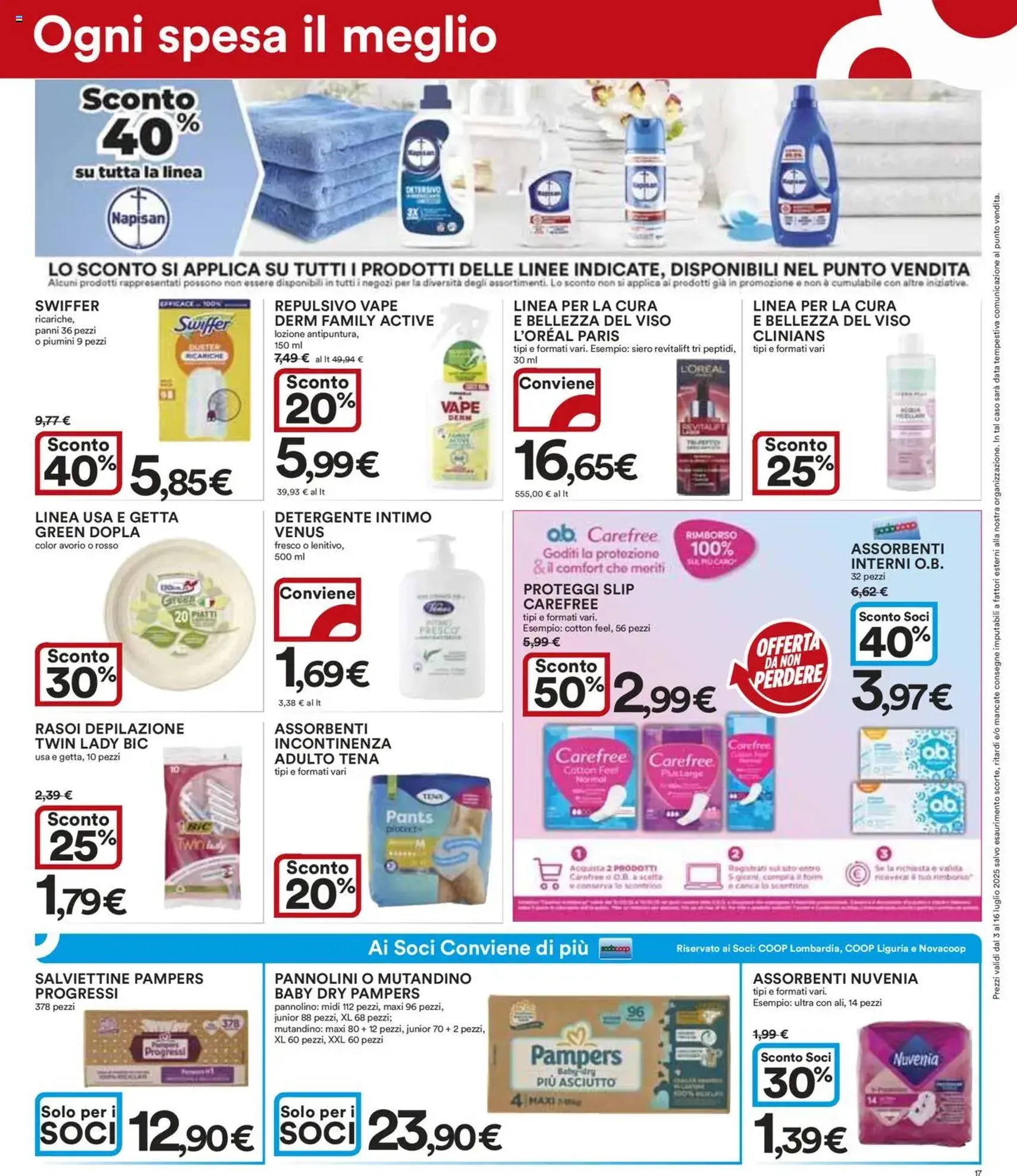 Volantino Ipercoop - volantino valido dal 03/07/2025 pagina 17 di 27 Volantino Ipercoop - volantino valido dal 03/07/2025 pagina 17 di 27