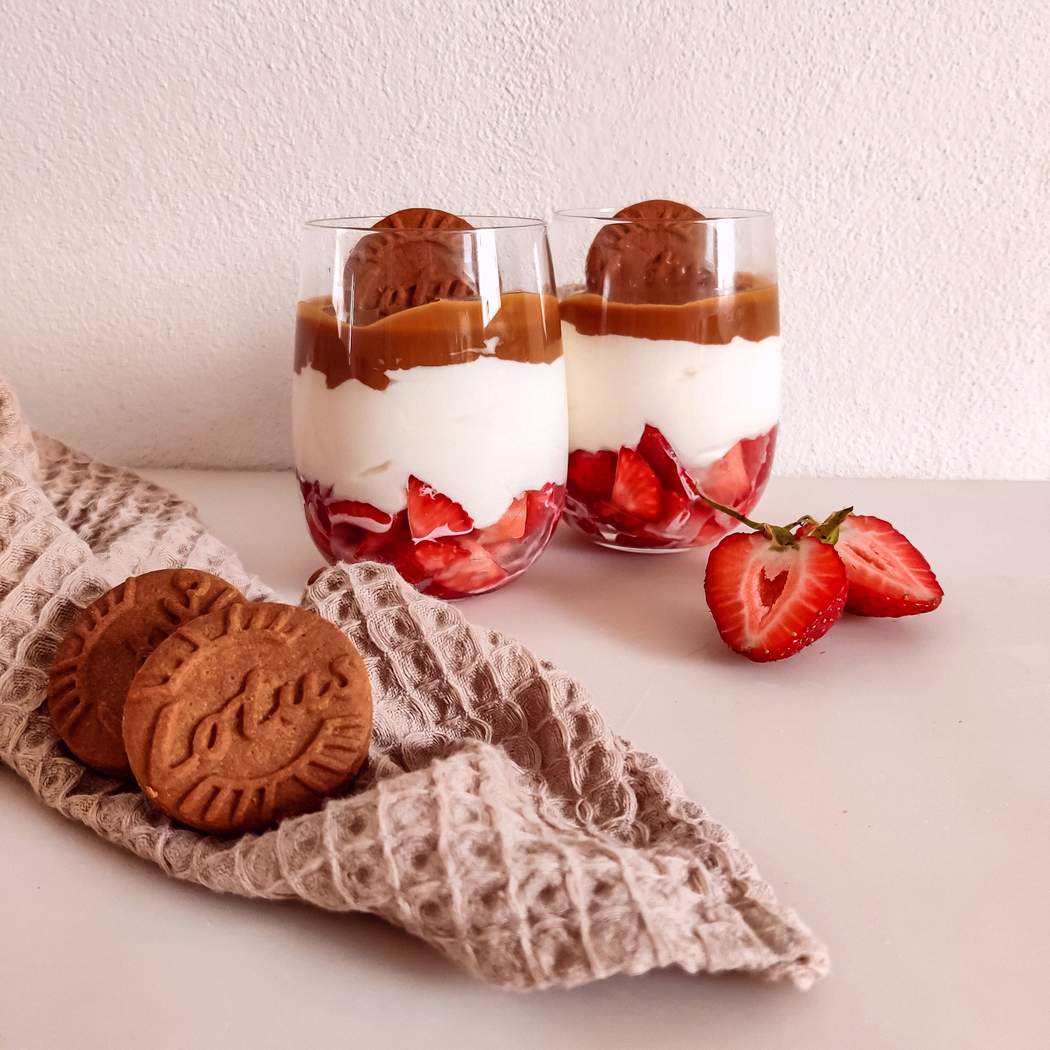 Coppa di fragole e mascarpone