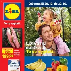 Lidl leták - náhled letáku platný od 20.10.2025