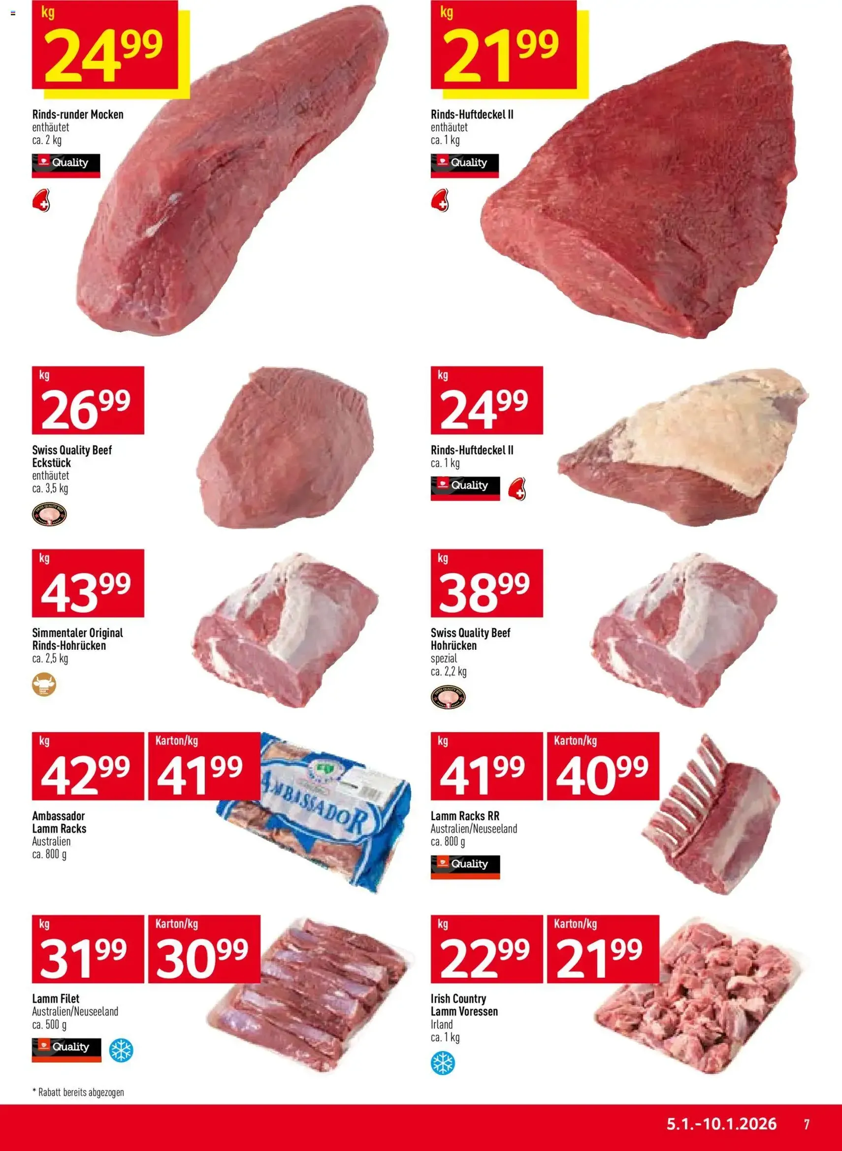 Prodega Aktionen - Gültiger Prospekt ab 05.01.2026, Seite 7 von insgesamt 40