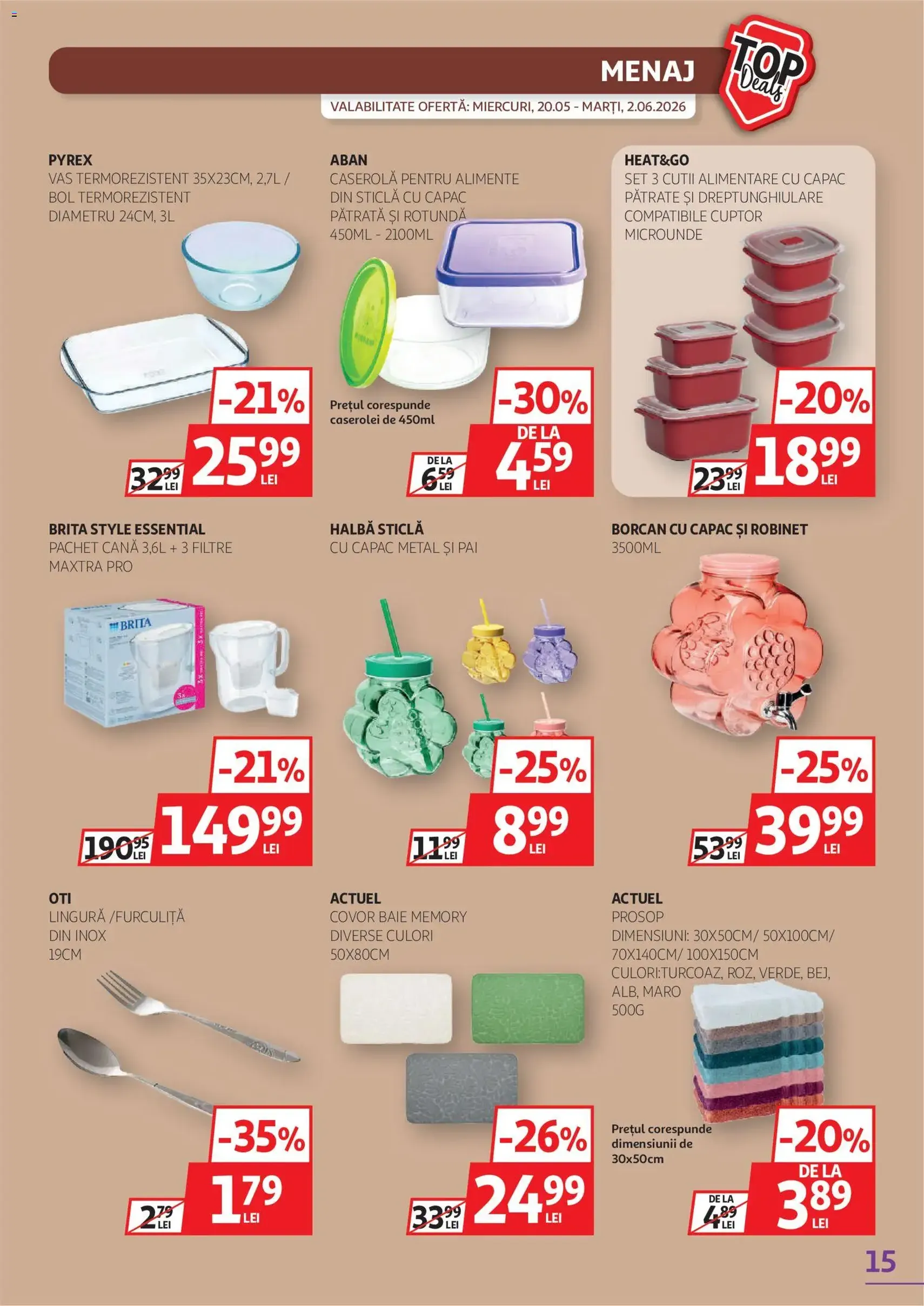 Auchan Catalog - cataloage valabile începând cu 20.05.2026 pagina 15 din 44