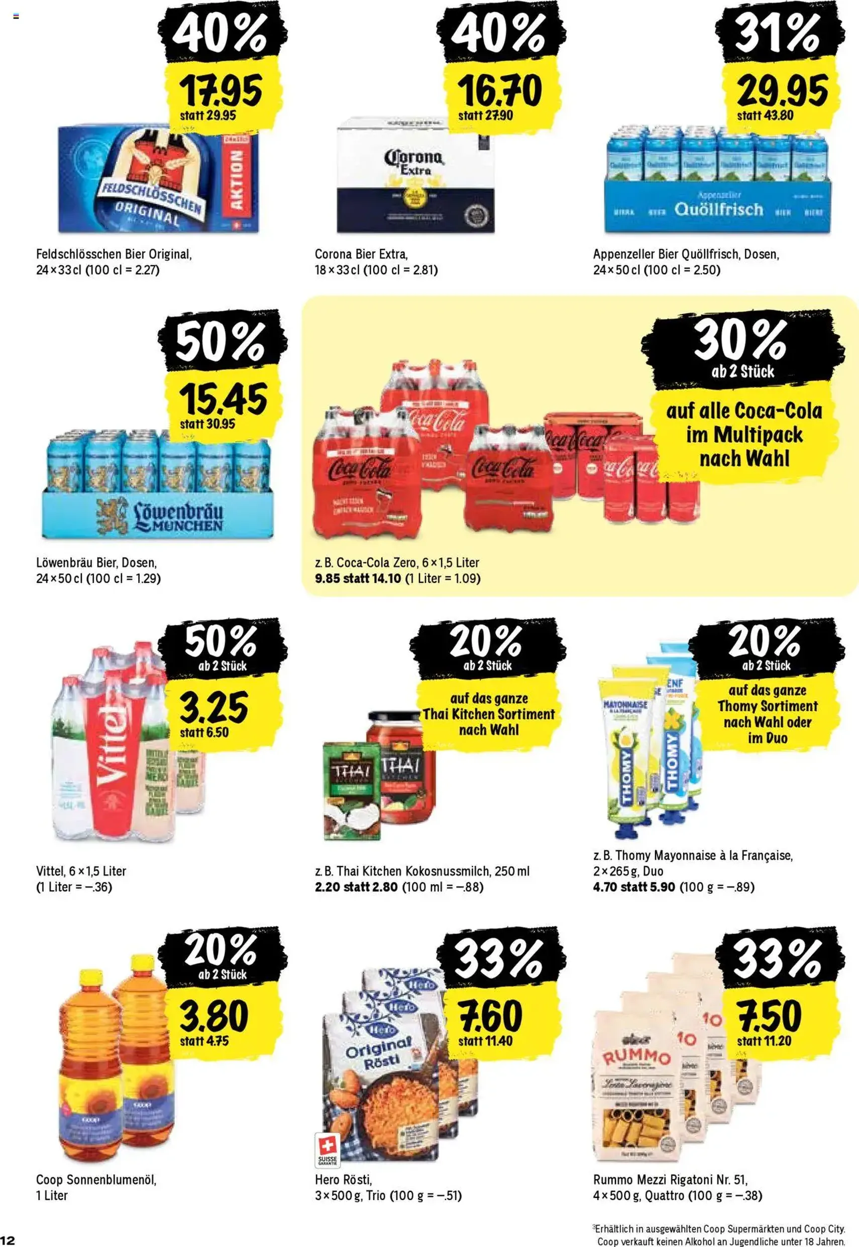 Coop Aktionen - Gültiger Prospekt ab 16.10.2025, Seite 12 von insgesamt 24 Coop Aktionen - Gültiger Prospekt ab 16.10.2025, Seite 12 von insgesamt 24