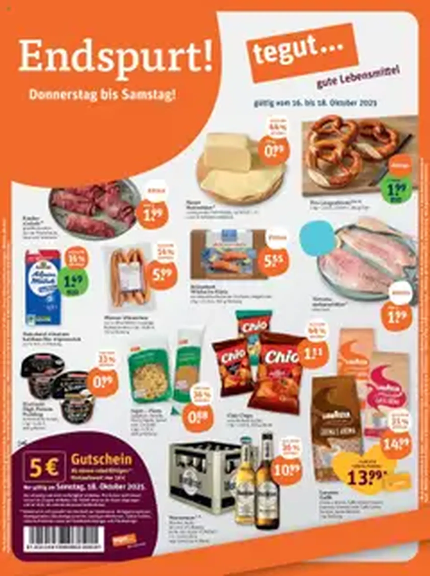 Tegut Prospekt - Gültiger Prospekt ab 13.10.2025, Seite 1 von insgesamt 1