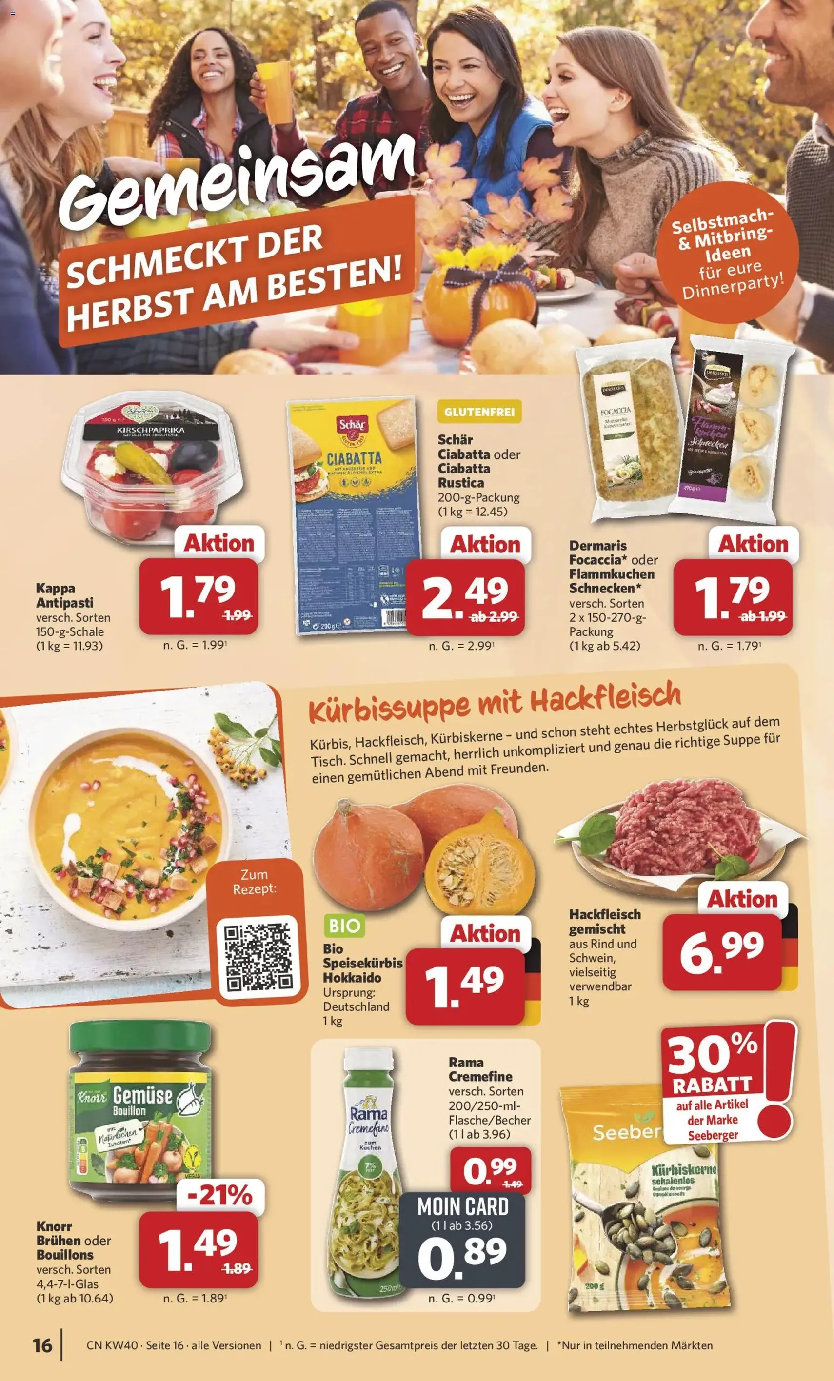 Combi Prospekt - Gültiger Prospekt ab 28.09.2026, Seite 16 von insgesamt 35