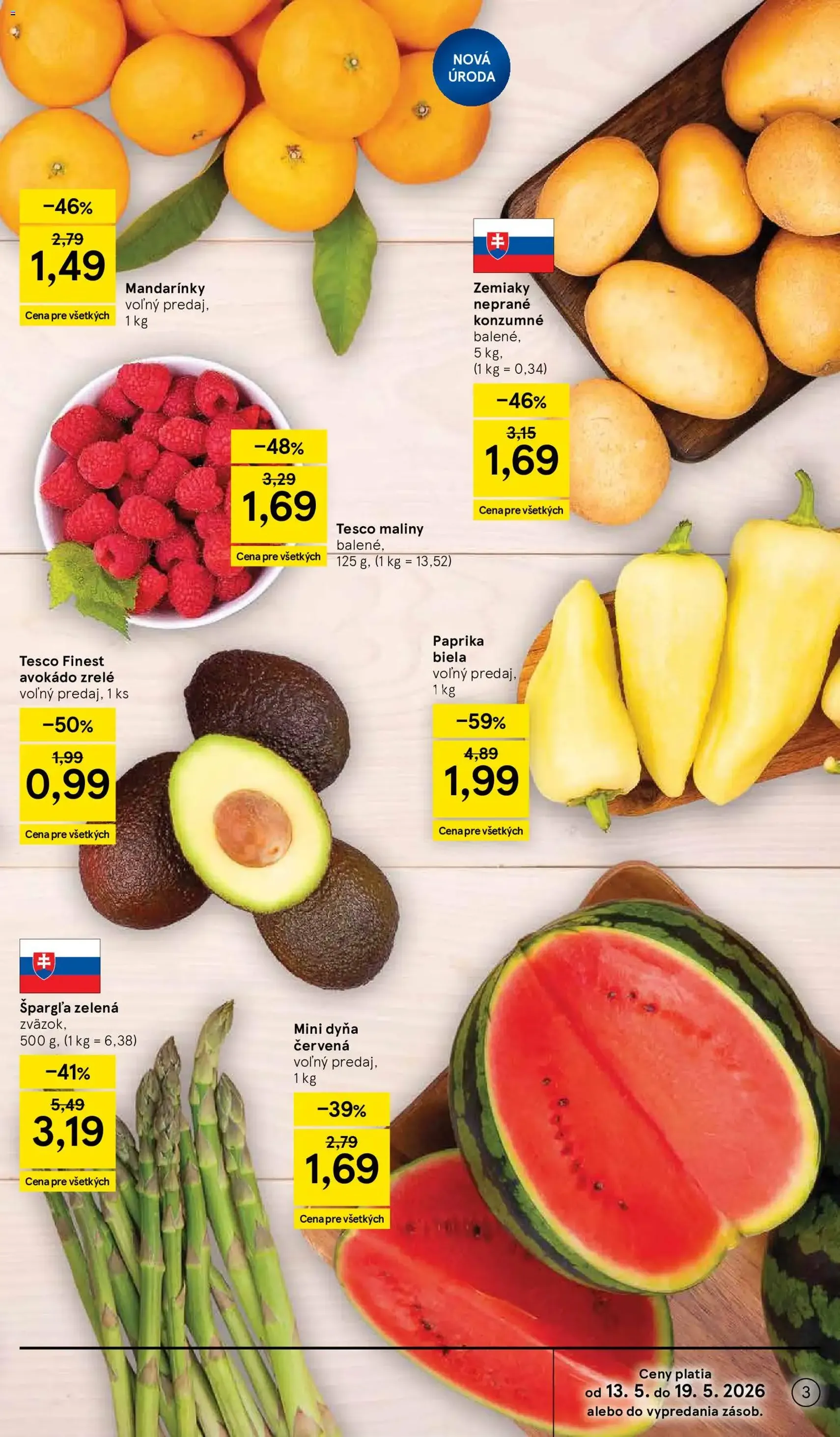 Tesco Hypermarket - leták - platný leták od 13.05.2026 strana 3 z 51