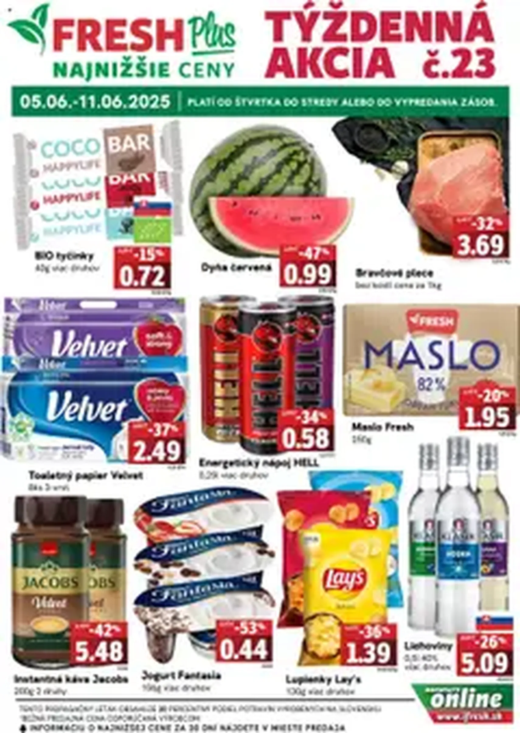Fresh leták - platný leták od 05.06.2025 strana 1 z 1