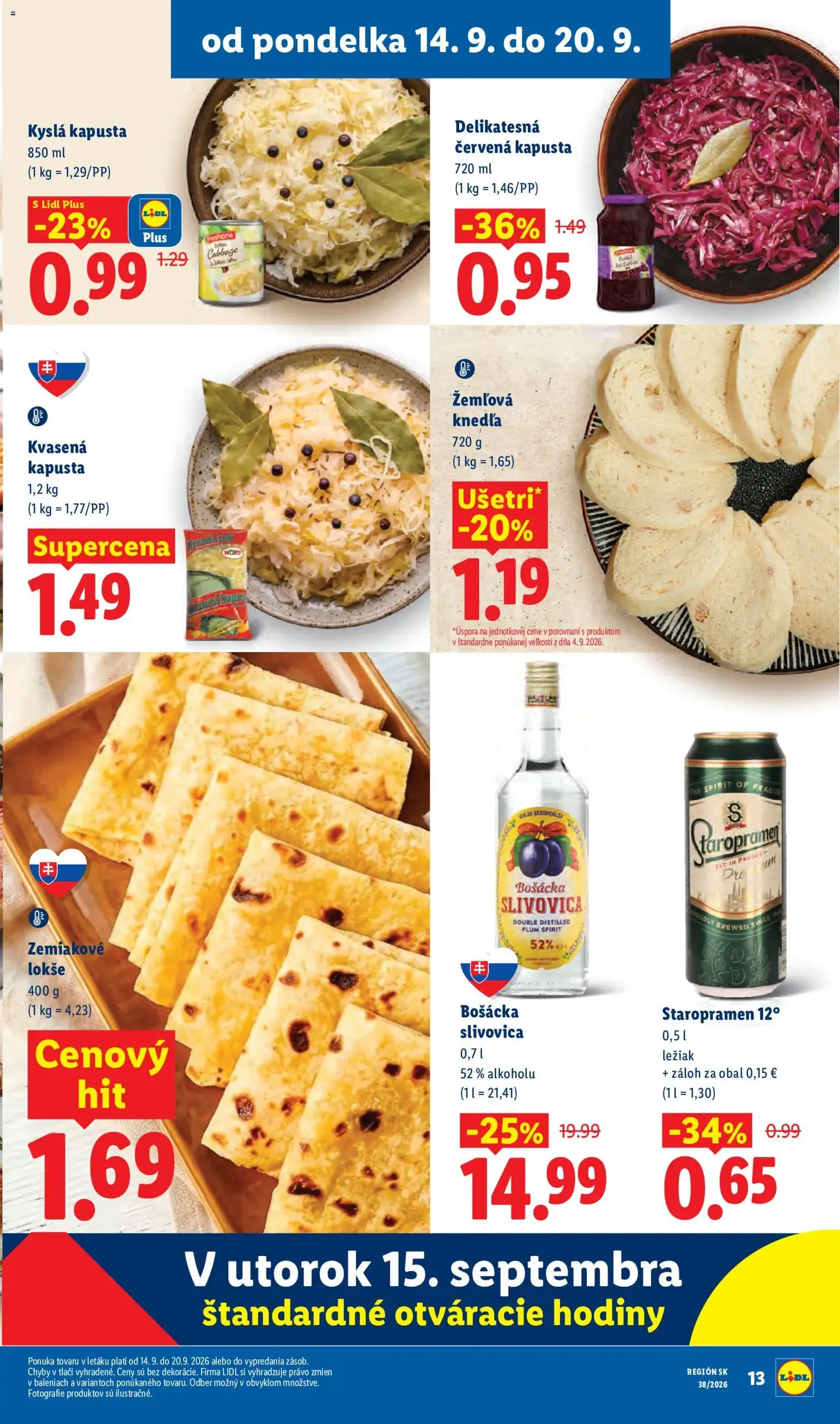 Lidl leták - platný leták od 14.09.2026 strana 19 z 105