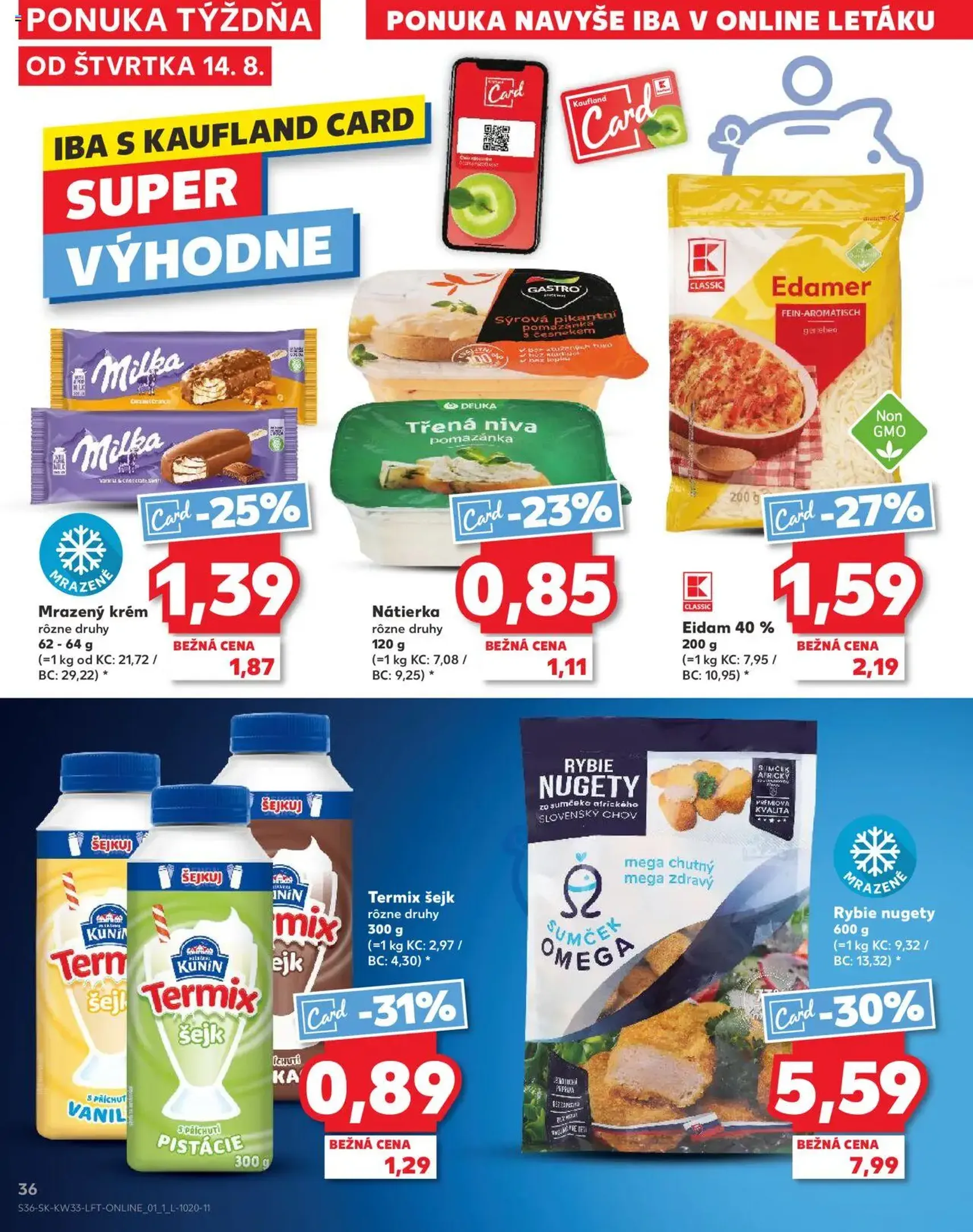 Kaufland Bratislava-Dúbravka - platný leták od 14.08.2025 strana 36 z 76
