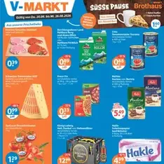 V-Markt Angebote - Prospekt Vorschau gültig ab 20.08.2026