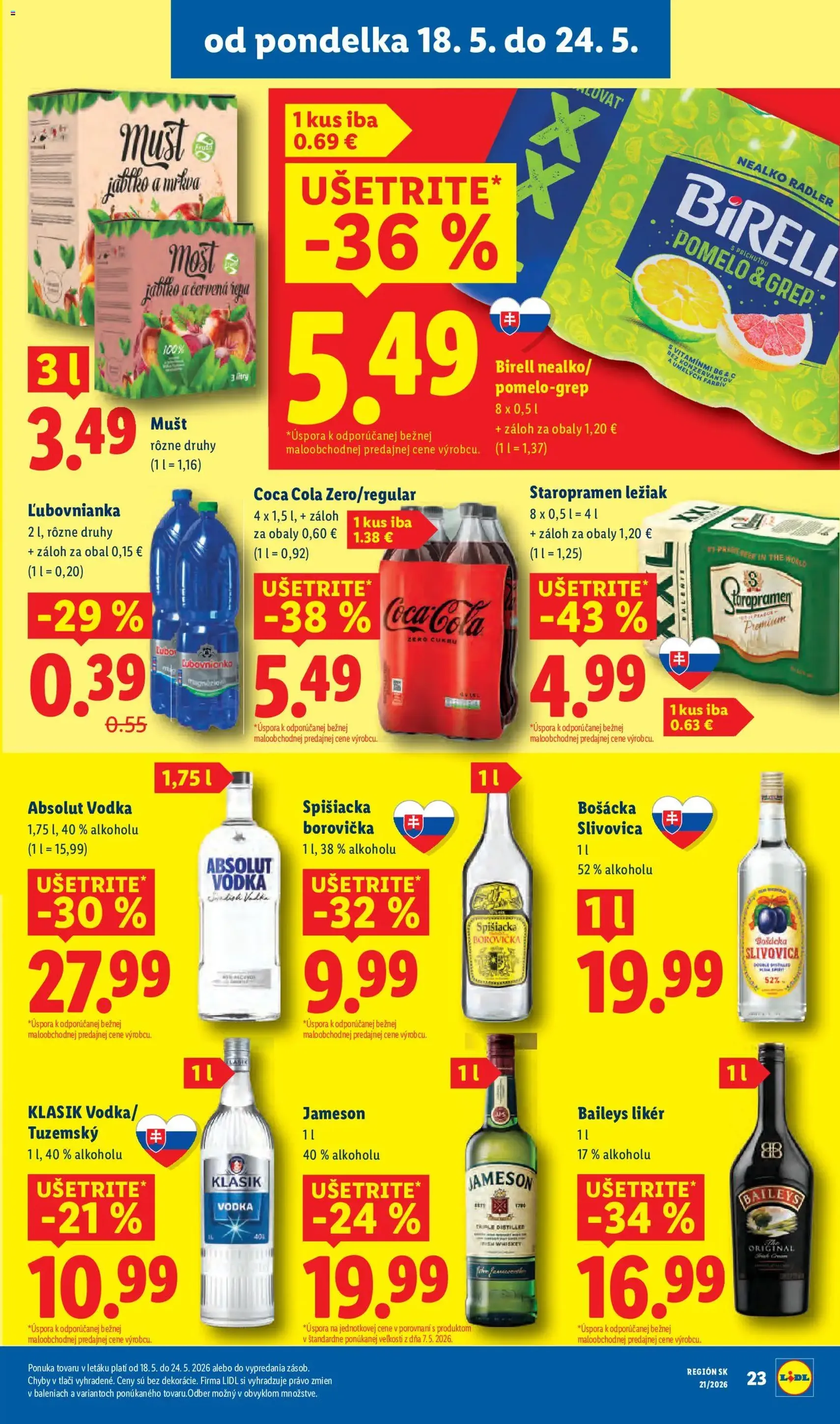 Lidl leták - platný leták od 18.05.2026 strana 29 z 97