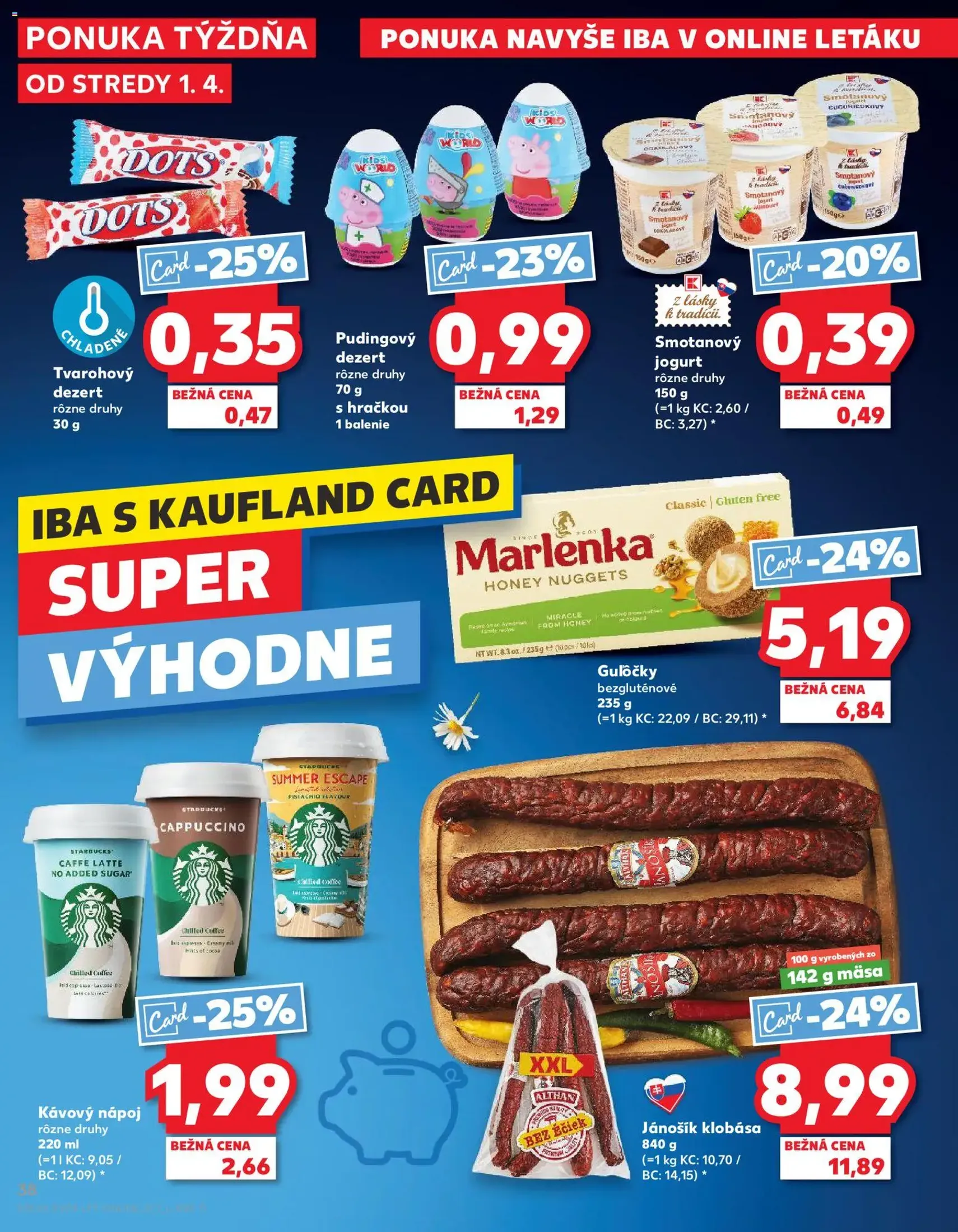 Kaufland leták - platný leták od 01.04.2026 strana 38 z 72