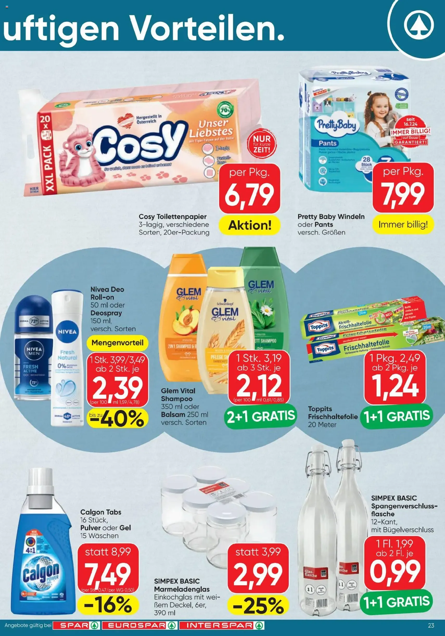 Spar - Flugblatt - Gültiger Prospekt ab 21.05.2026, Seite 23 von insgesamt 24
