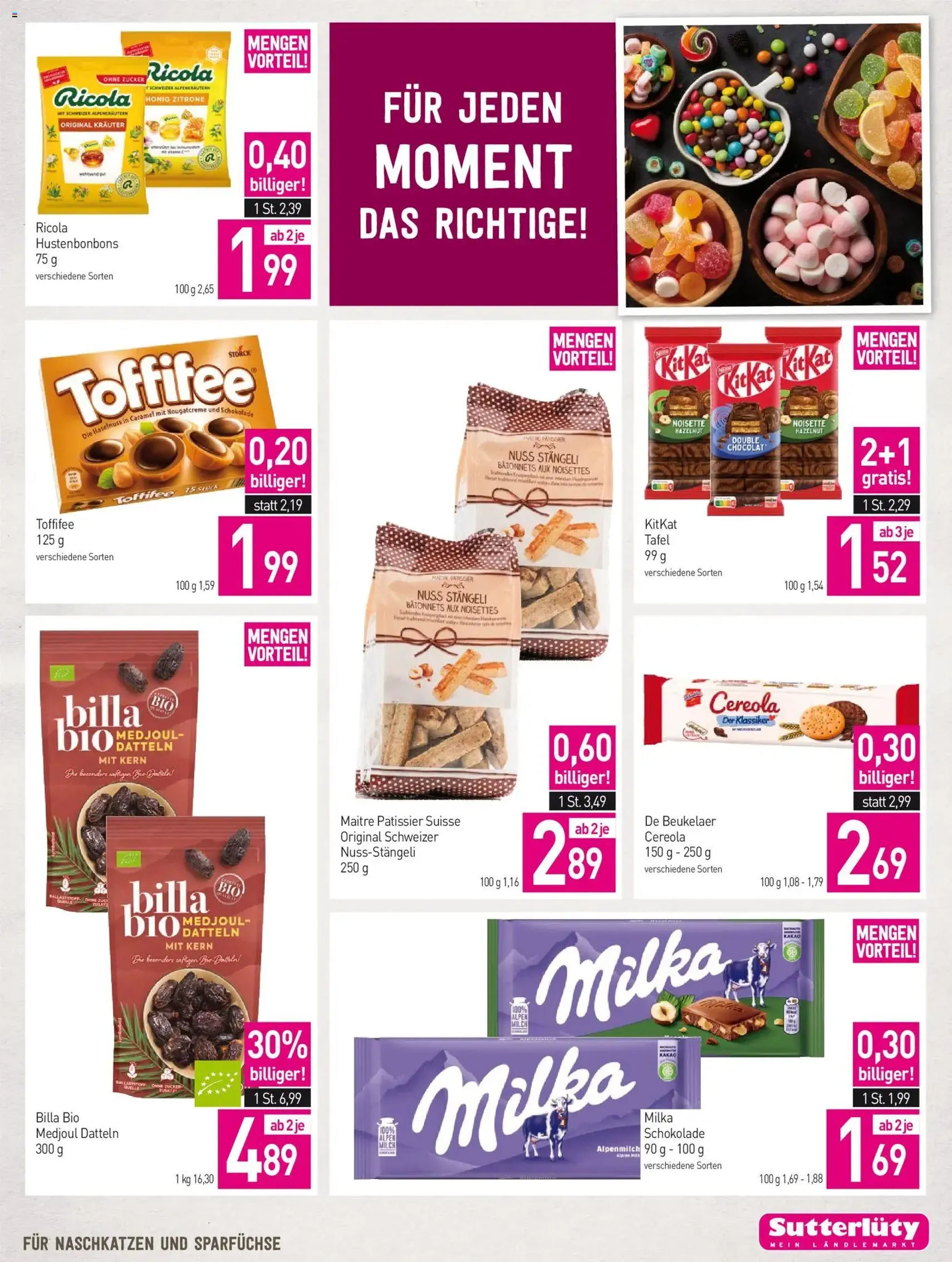 Sutterlüty Flugblatt - Gültiger Prospekt ab 05.03.2026, Seite 19 von insgesamt 24