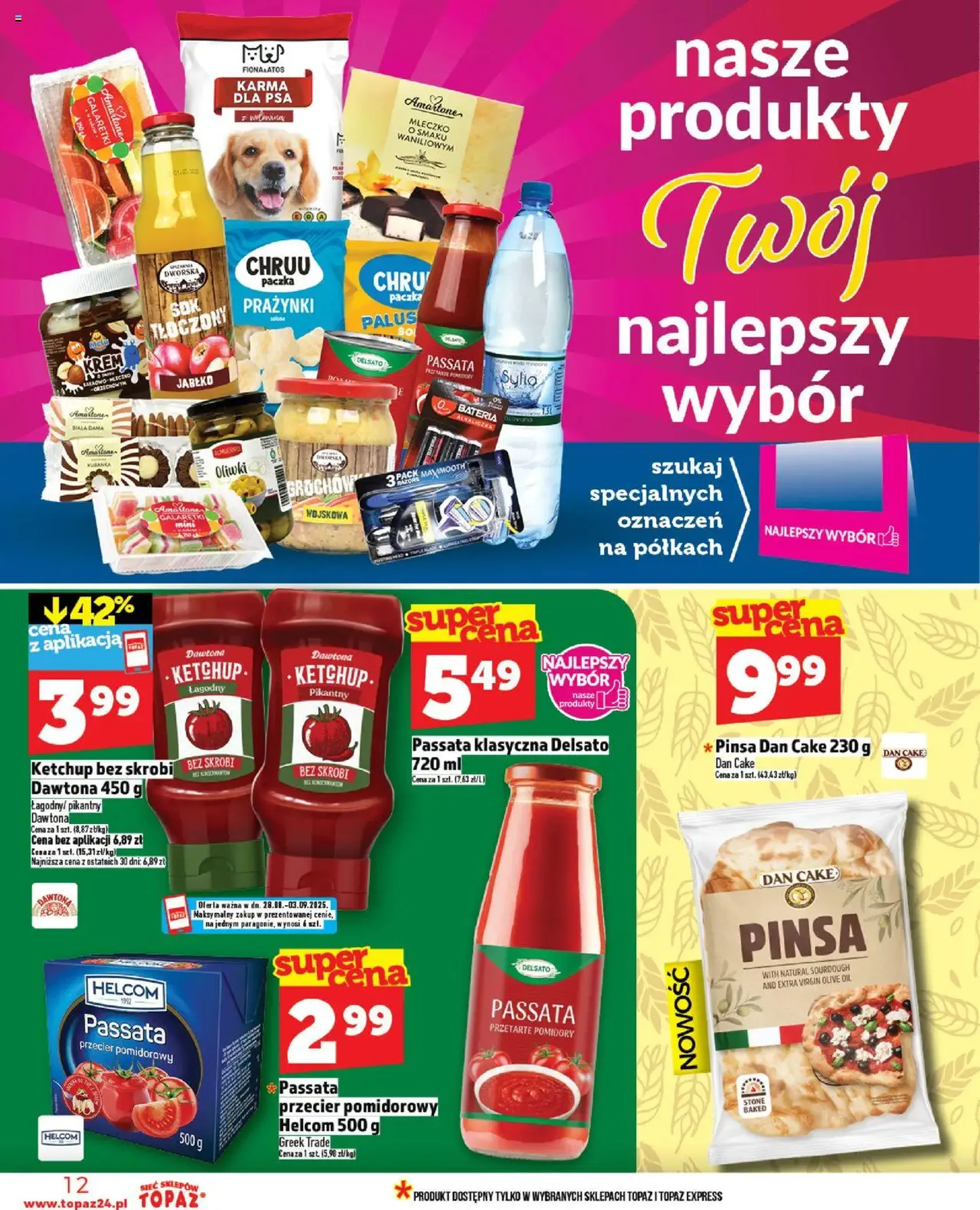 Topaz Gazetka - ważny gazetka od 28.08.2025 strona 12 z 28 Topaz Gazetka - ważny gazetka od 28.08.2025 strona 12 z 28