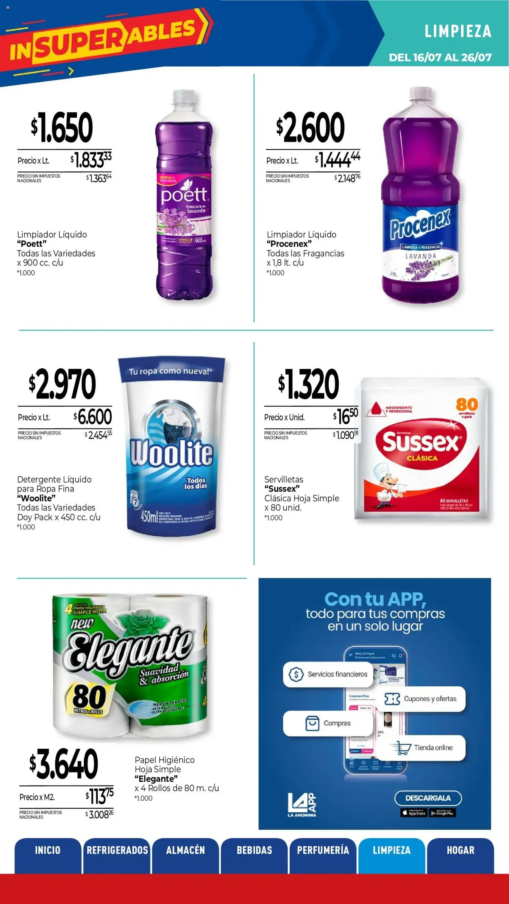 La Anonima catálogo - folleto válido desde 16/07/2026 página 28 de 35