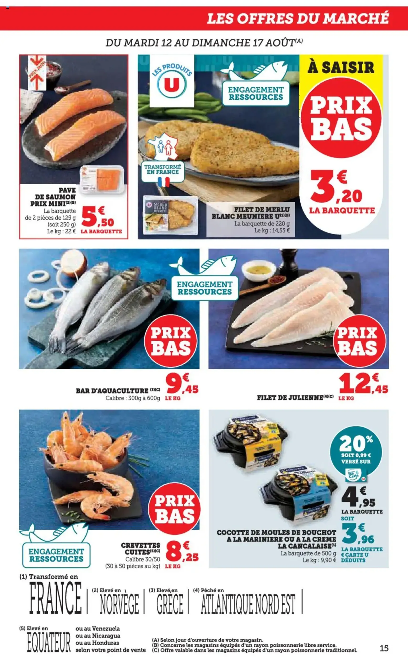 Super U catalogue - brochure valable à partir du 12/08/2025, page 15 sur 24 Super U catalogue - brochure valable à partir du 12/08/2025, page 15 sur 24