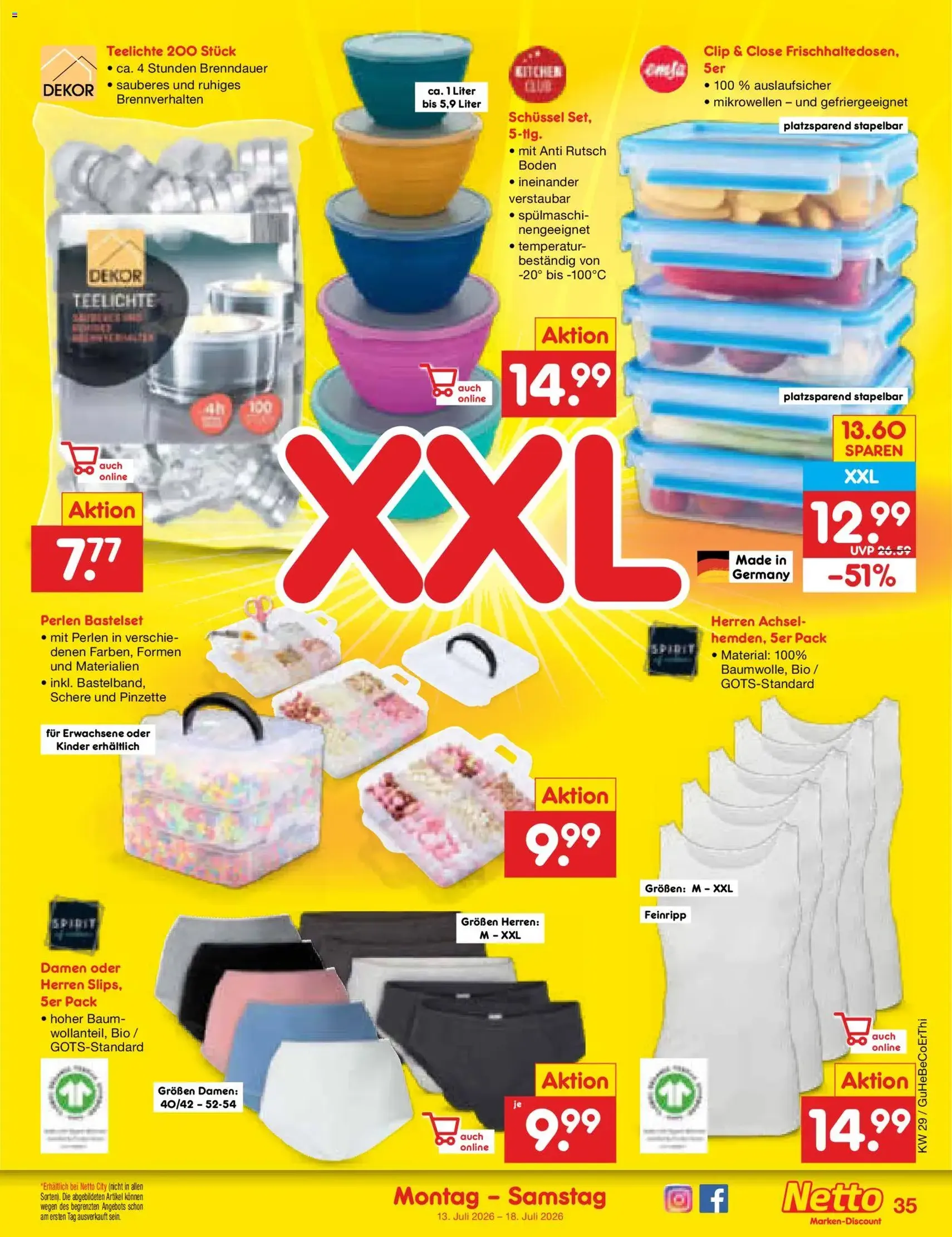 Netto Marken-Discount Prospekt - Gültiger Prospekt ab 13.07.2026, Seite 51 von insgesamt 73