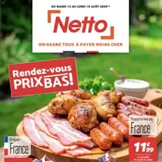Netto catalogue - Prévisualisation du catalogue valable à partir du 12/08/2025